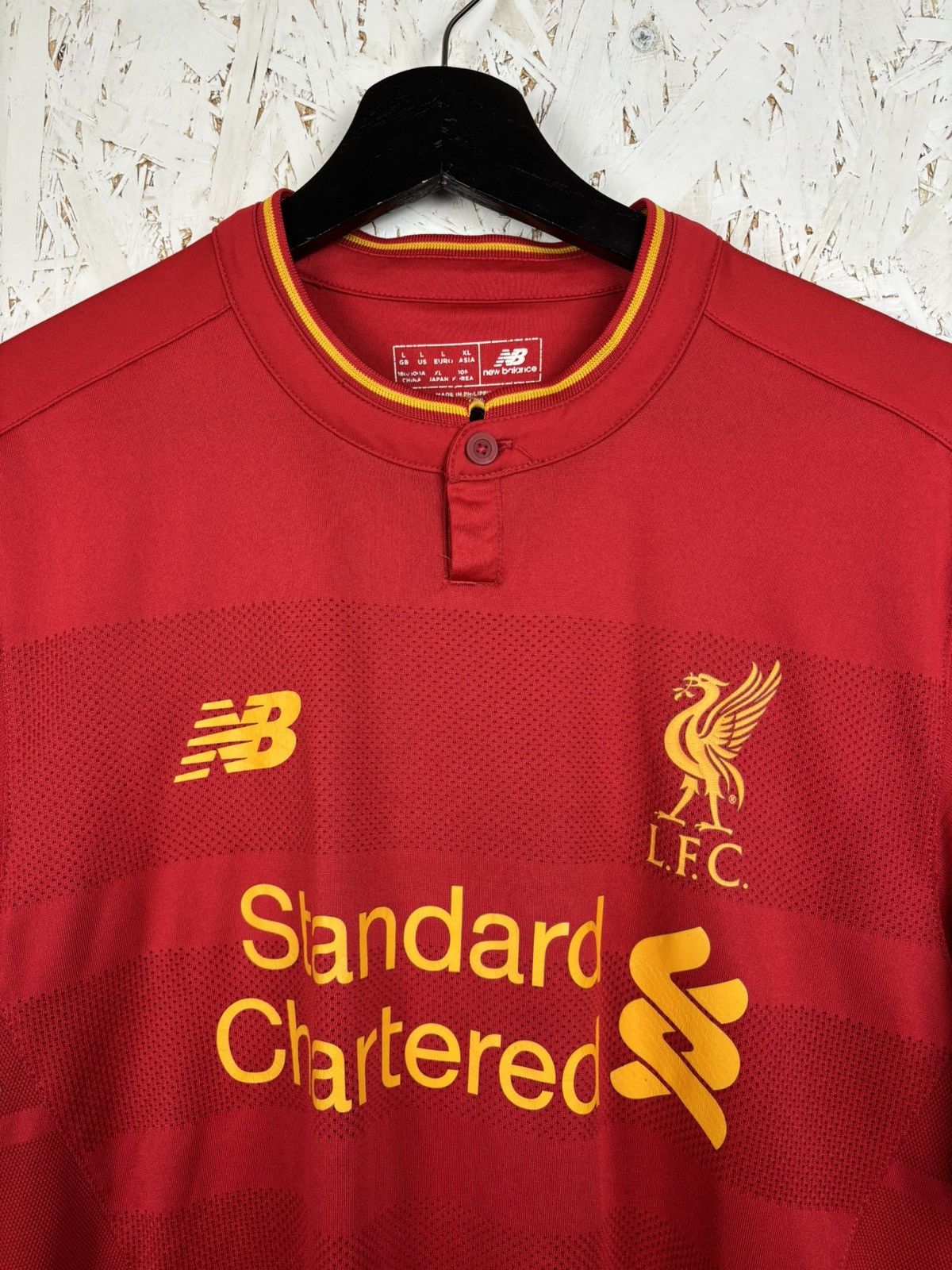 New Balance New Balance Liverpool FC 2016/17 Home Kit Soccer Jersey Red Size US L / EU 52-54 / 3 - 2 Thumbnail