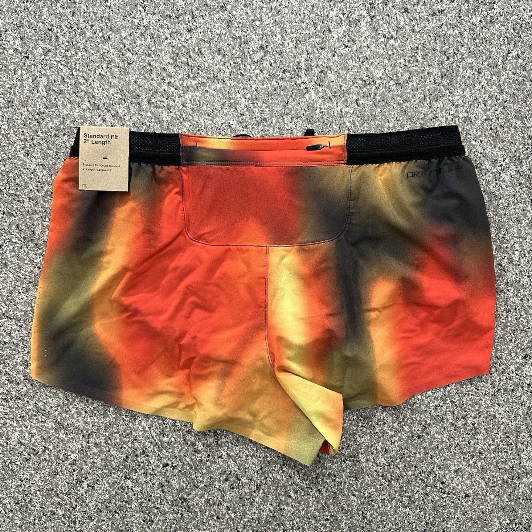 Nike Nike Aeroswift Elite ADV 2” Running Shorts Mens M Orange Lined Athletic Short Size US 31 - 3 Thumbnail