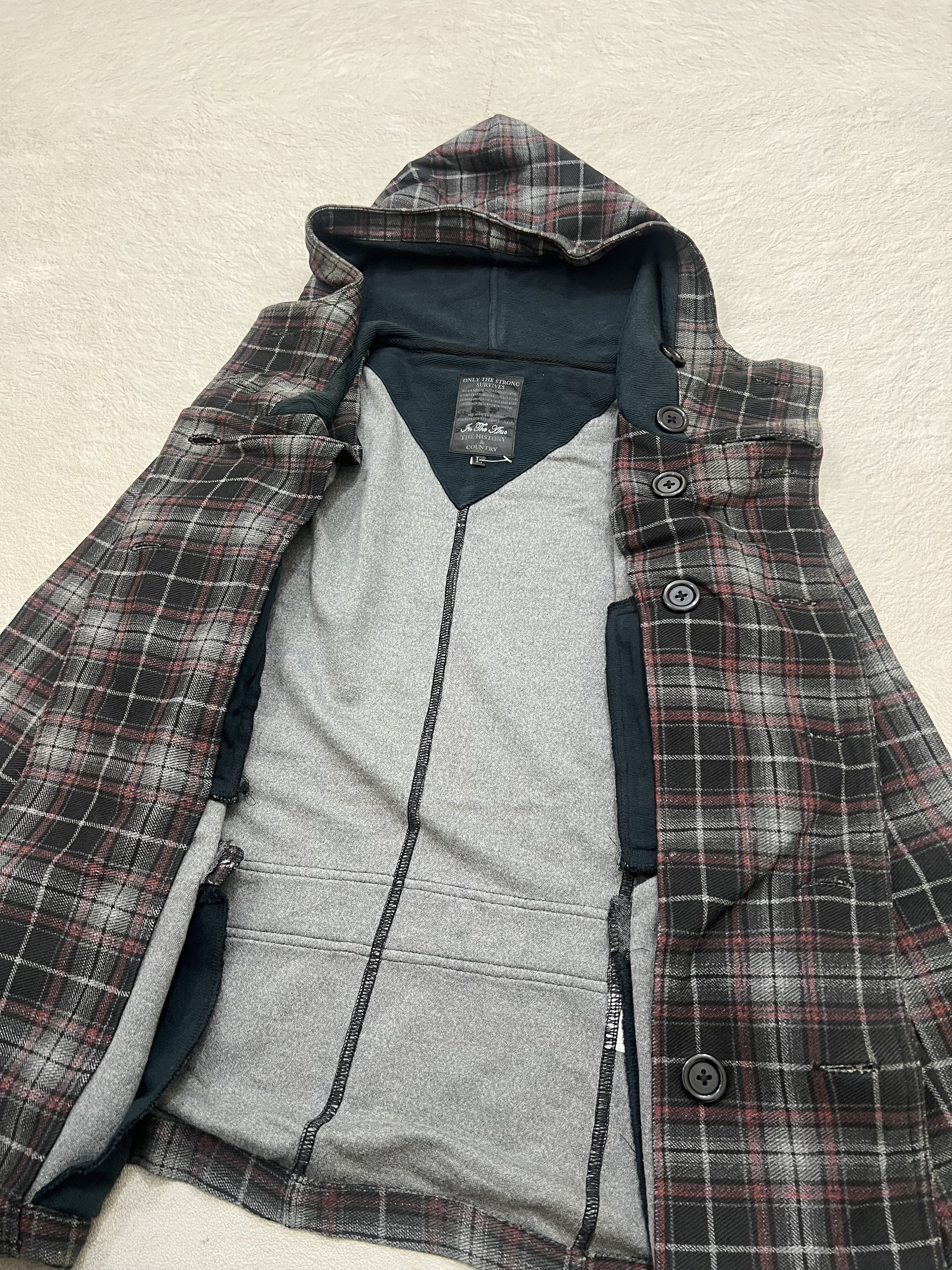 In The Attic 2000s In The Attic Y's Japanese Plaid Napoleon y2k Lgb Ifsix Size US M / EU 48-50 / 2 - 5 Thumbnail