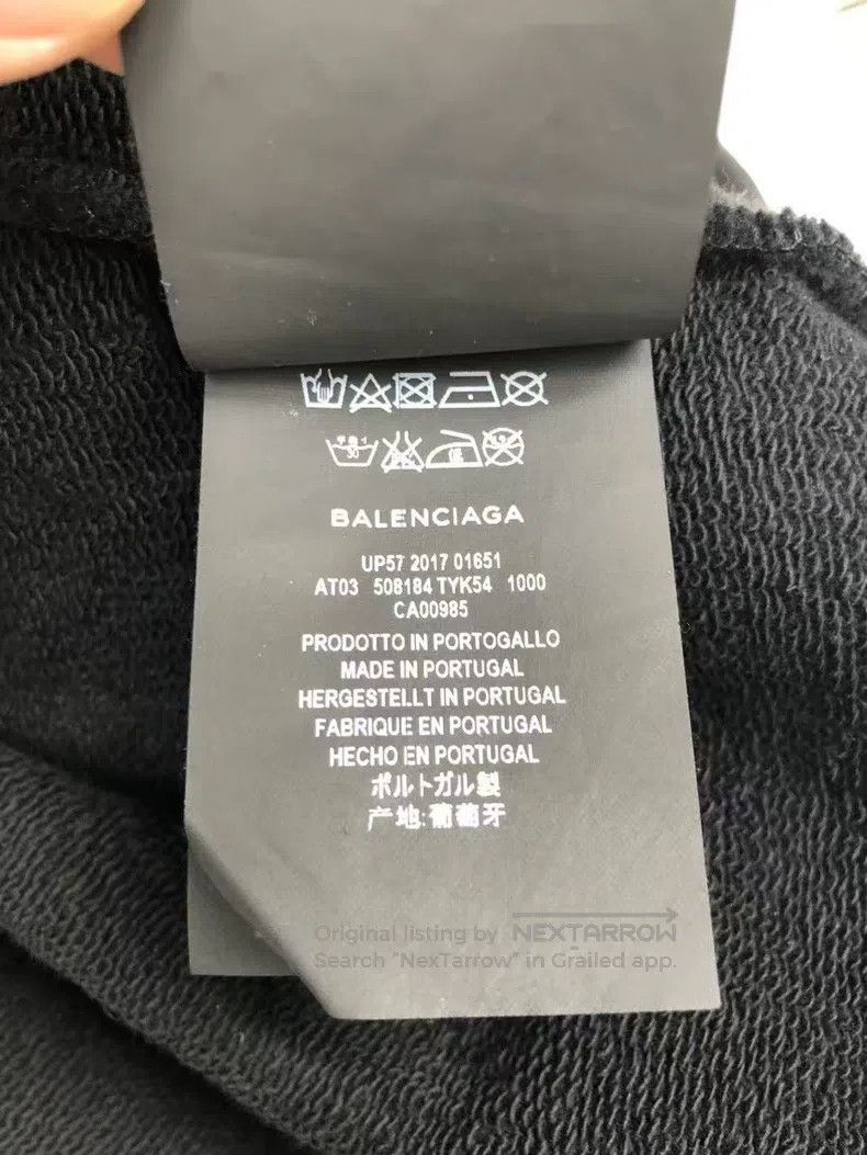 Balenciaga Balenciaga Logo Letter Sweatshirt Size US L / EU 52-54 / 3 - 6 Thumbnail
