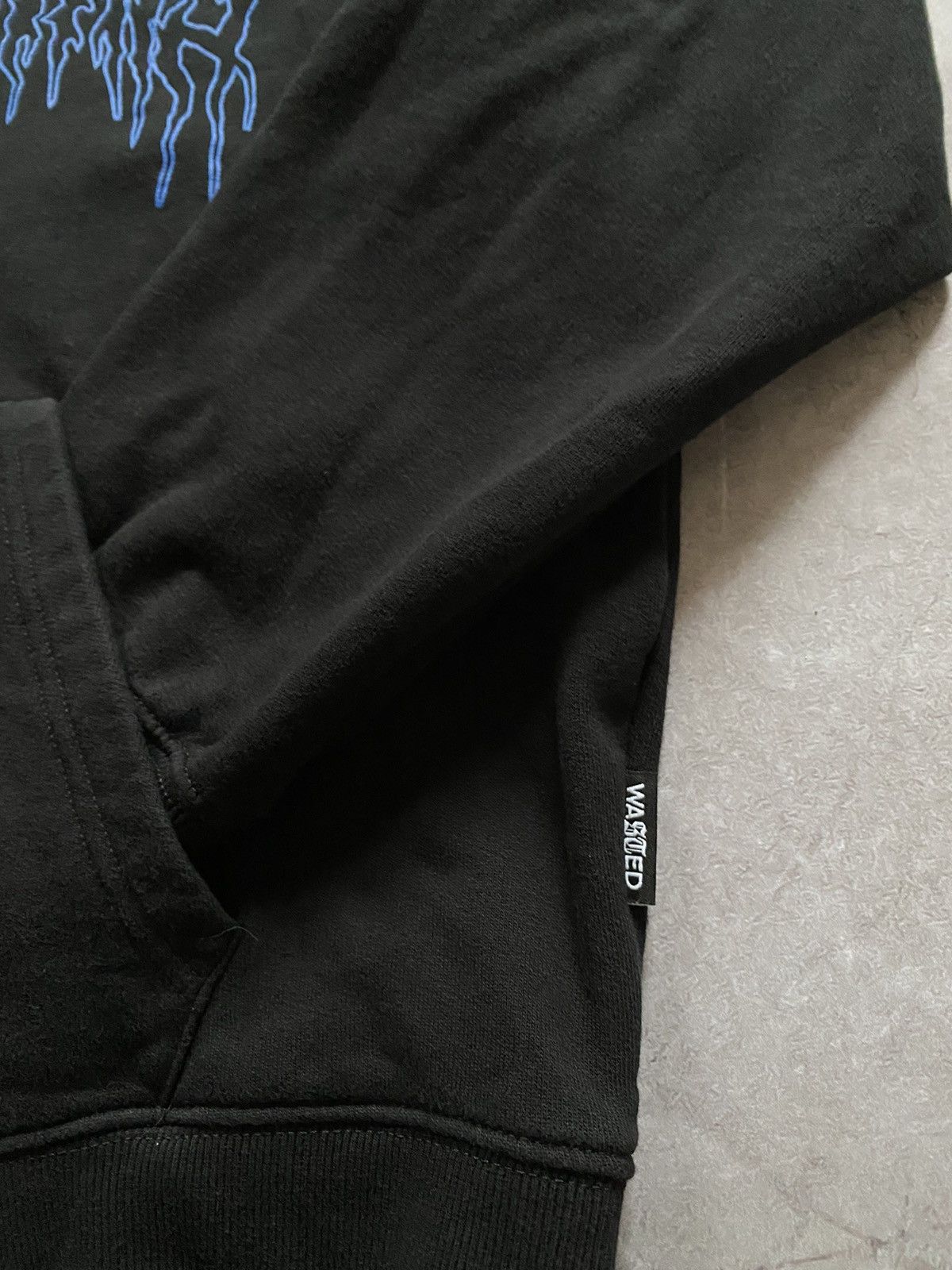 Wasted Paris × Wasted Youth Rare Wasted Paris Hoodie Big Logo Y2K Gothic Dead Skull Size US L / EU 52-54 / 3 - 11 Thumbnail