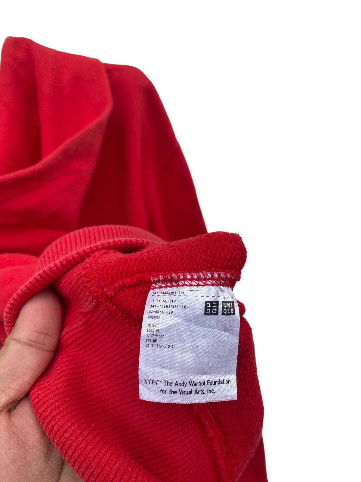 Andy Warhol × Uniqlo Andy Warhol X Uniqlo Gian Size Pop Art Hoodie Size US L / EU 52-54 / 3 - 3 Thumbnail