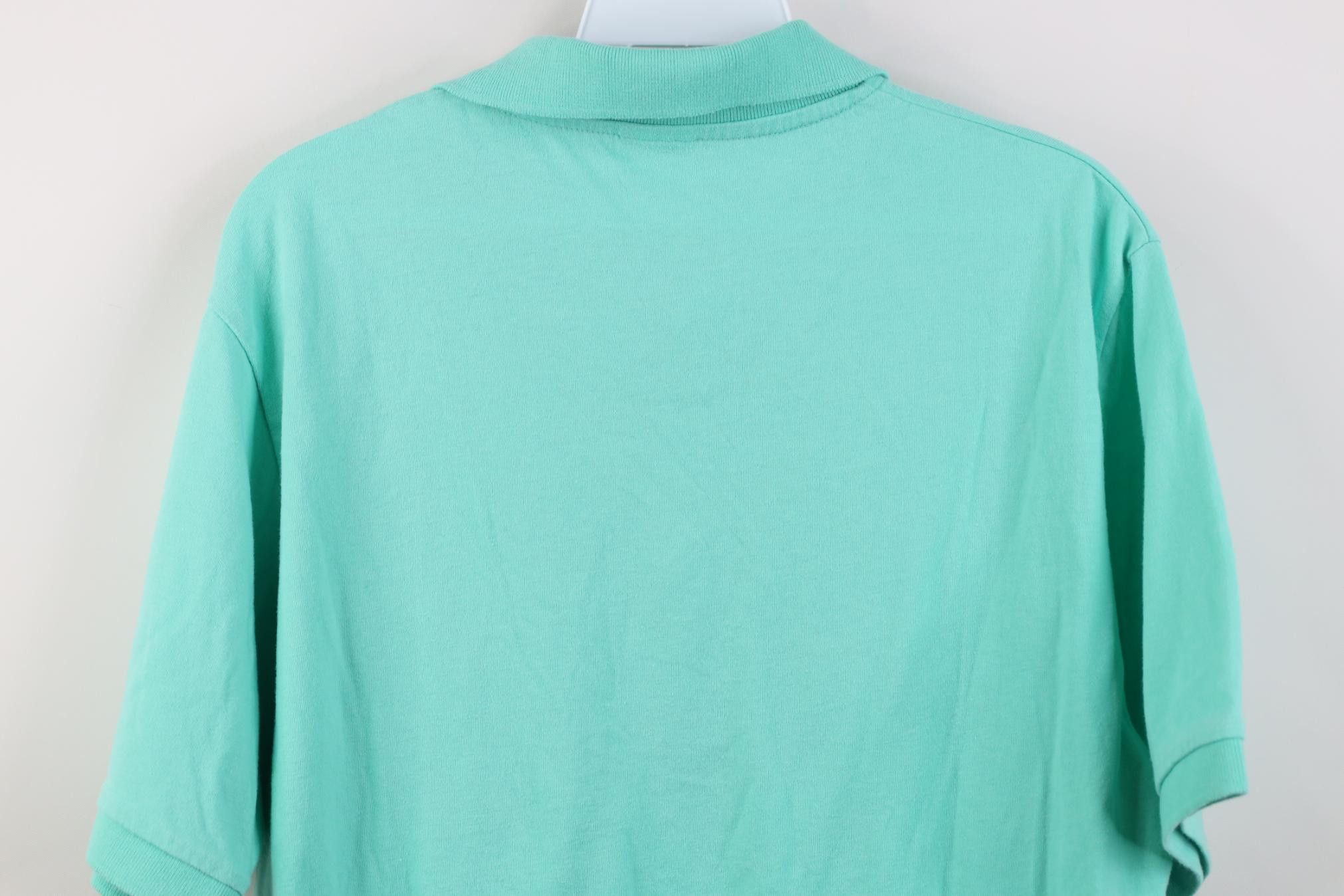 Vintage Vintage 90s Streetwear Blank Knit Pullover Golf Polo Shirt Size US M / EU 48-50 / 2 - 11 Thumbnail