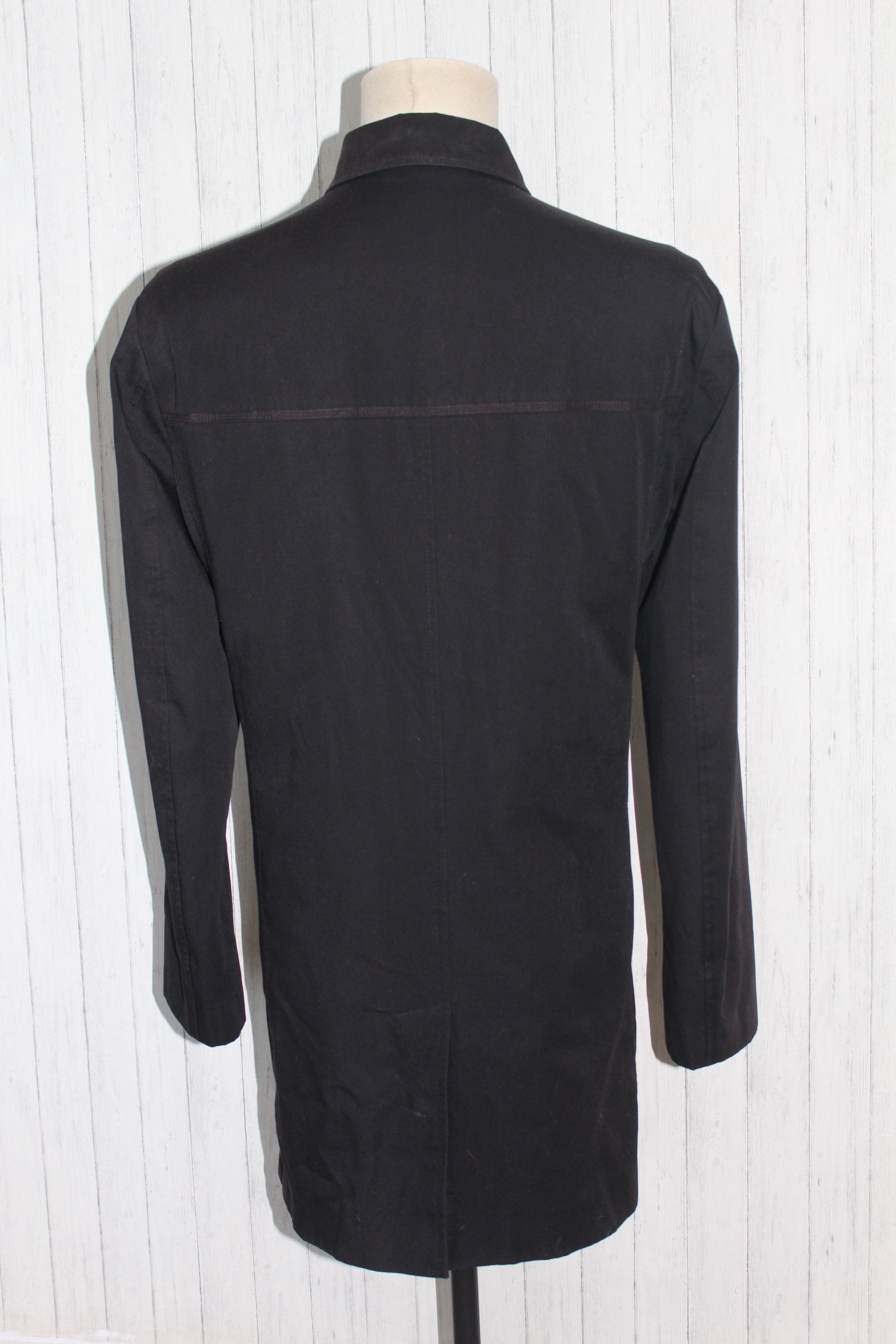 Hugo Boss Men's HUGO BOSS Black Trench Coat Size L Size US L / EU 52-54 / 3 - 6 Thumbnail