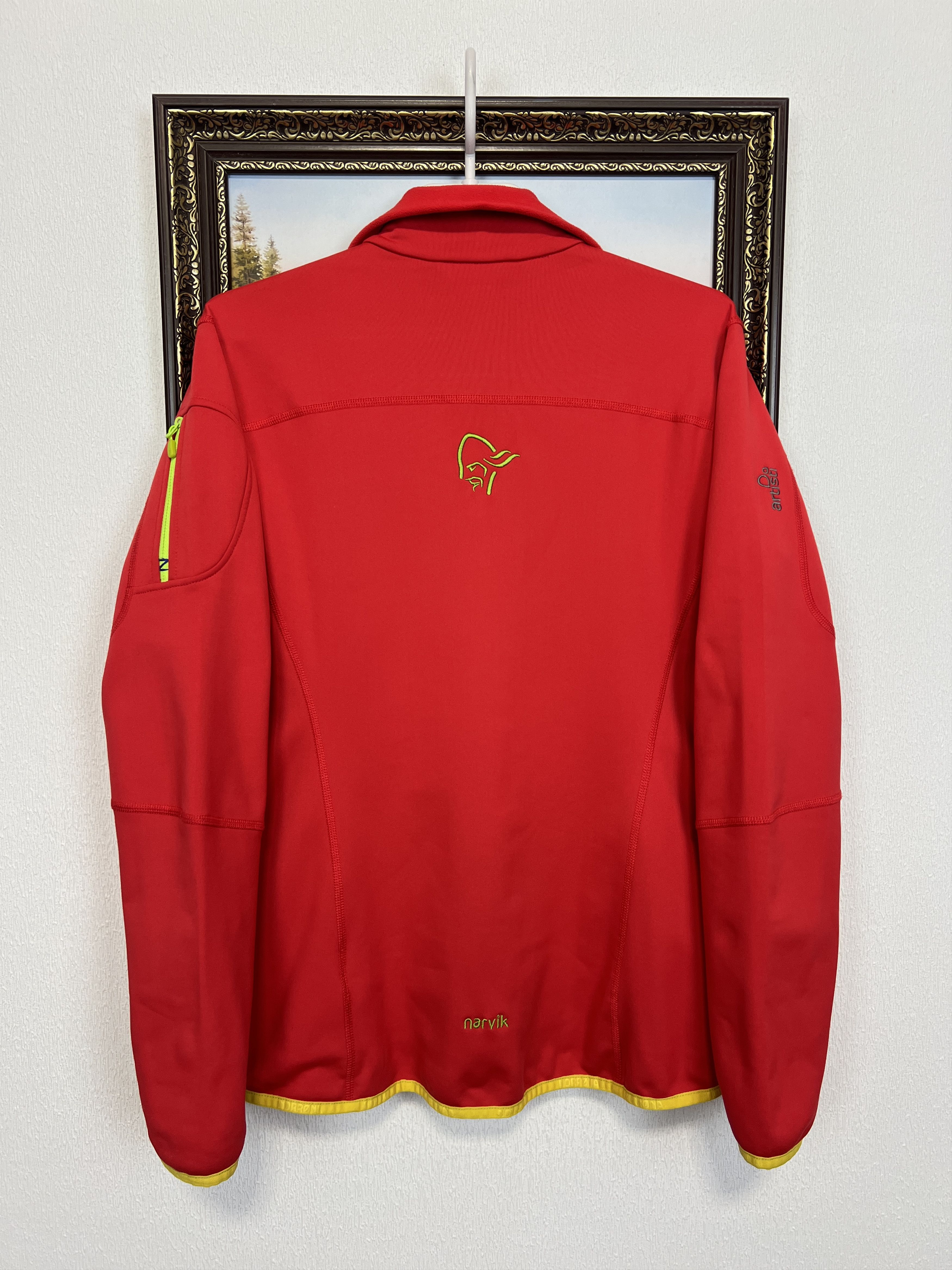 Norrona Norrona Narvik WARM2 Full Zip Stretch Jacket Track Top Rare Size L / US 10 / IT 46 - 10 Thumbnail