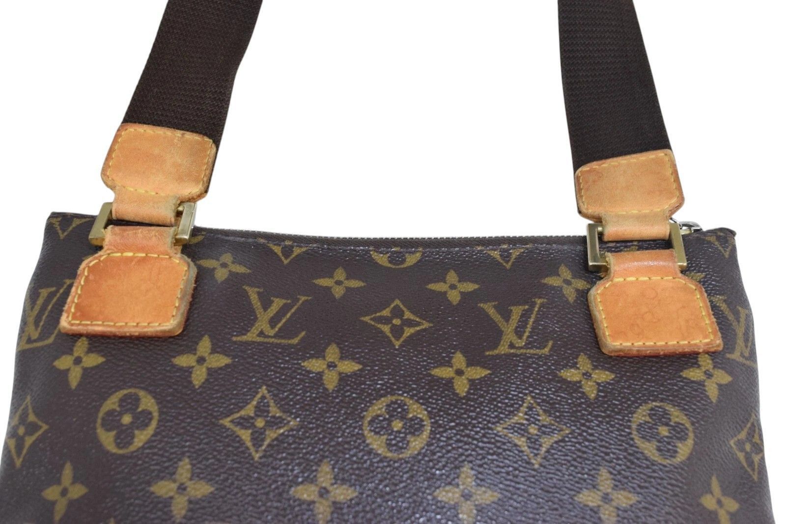 Louis Vuitton Louis Vuitton Pochette Bosphore CrossbodyBag Monogram M40044 Size ONE SIZE - 8 Thumbnail