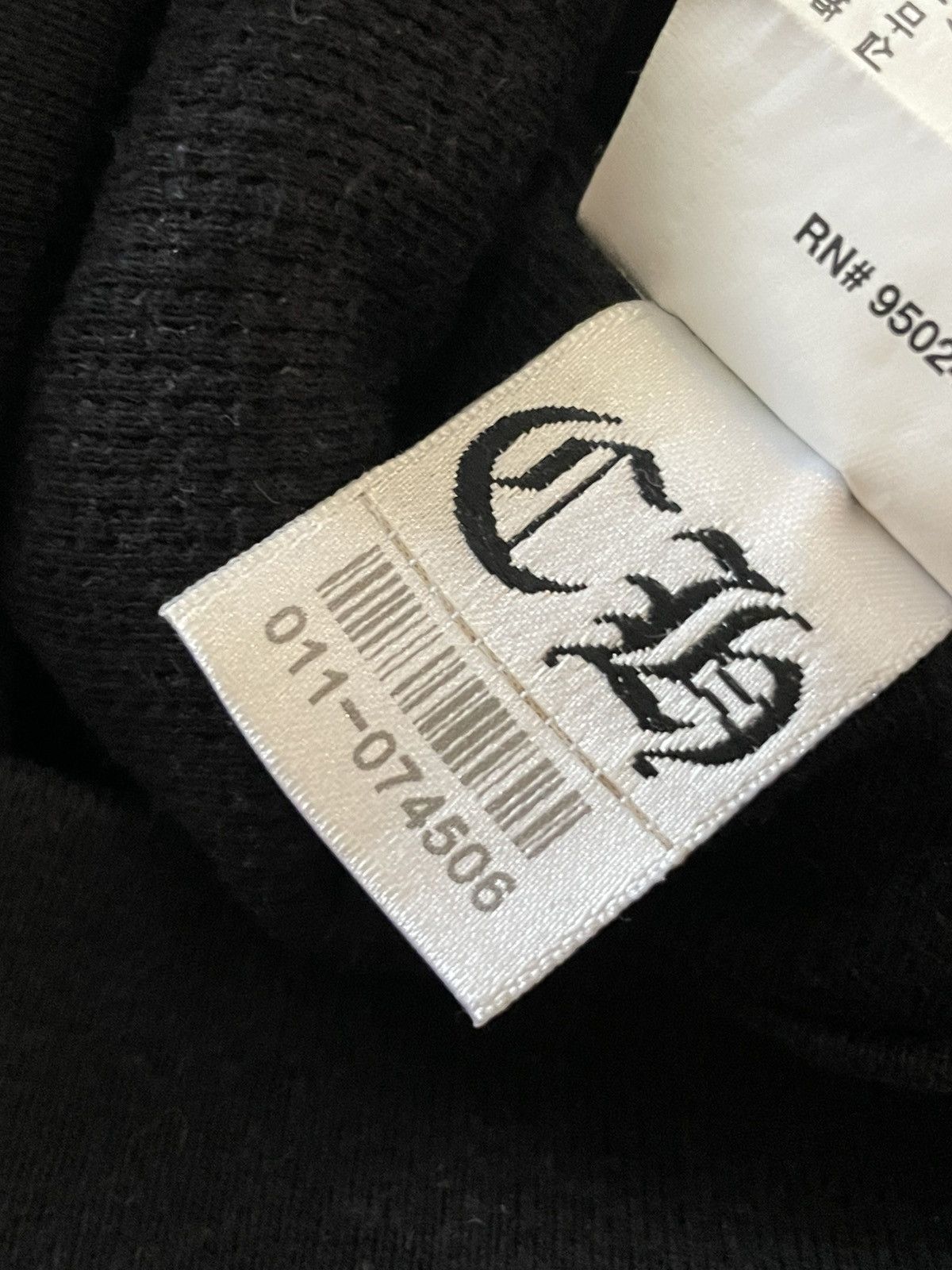Chrome Hearts Chrome Hearts Thermal Thick, “F U”, Zip Hoodie Size Small Size US S / EU 44-46 / 1 - 12 Thumbnail