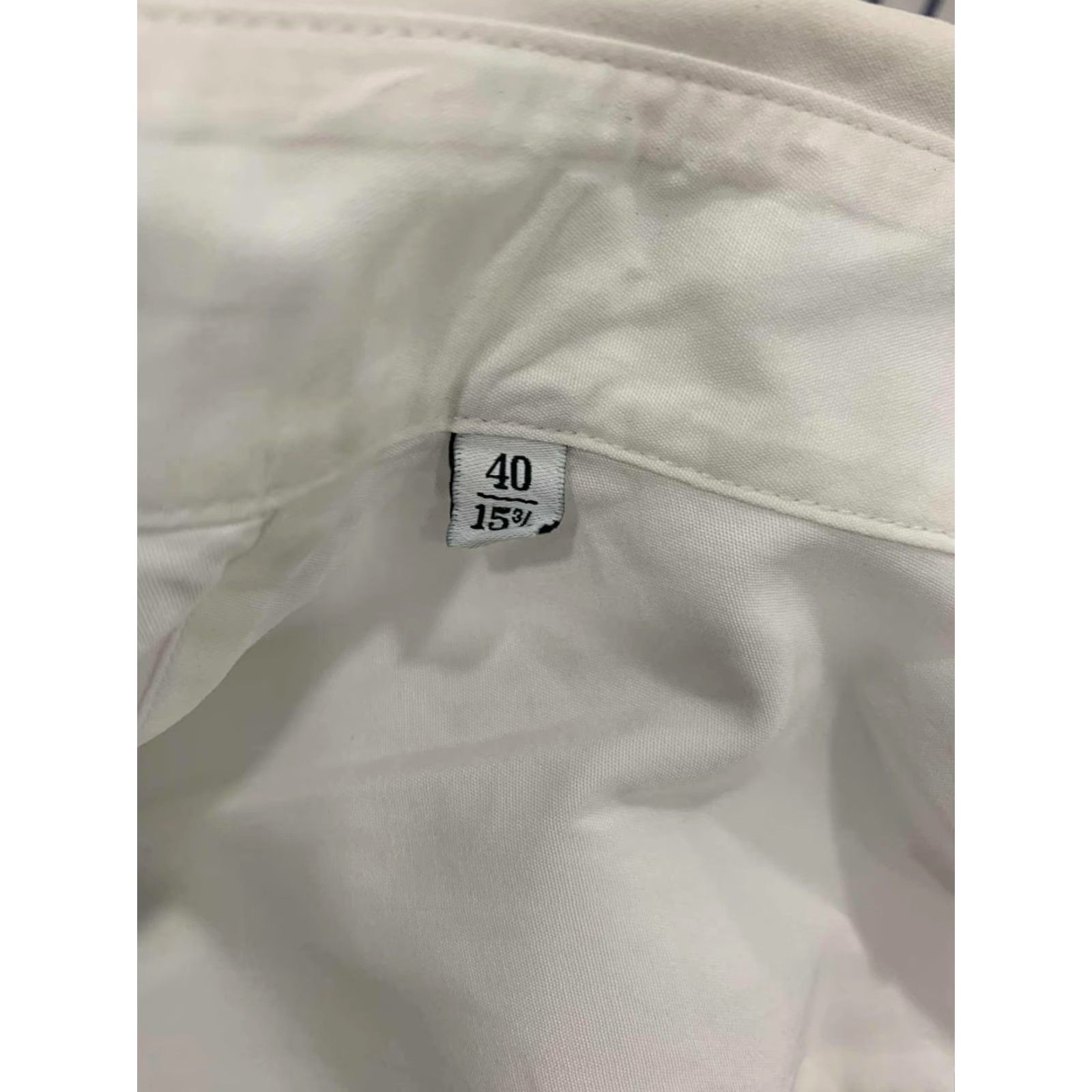 Yves Saint Laurent Saint Laurent Paris Dress Shirt Button-Up Slim Fit White EU 40 / US 15.5 Regular Mens 15¾ C10 Uniform Collection Size 40R - 7 Thumbnail