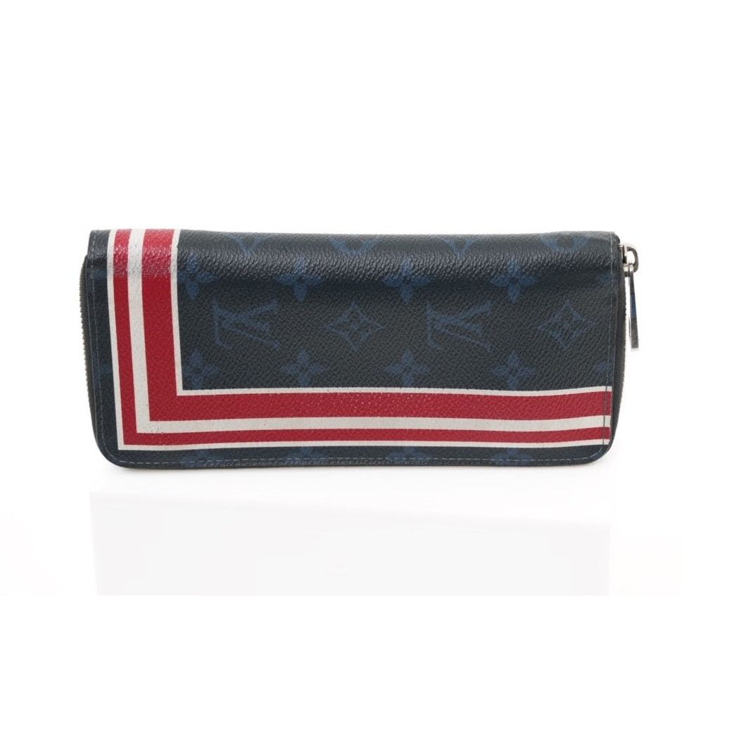 Louis Vuitton Louis Vuitton Rare Canvas Monogram Cobalt Stripe Wallet Size ONE SIZE - 1 Thumbnail