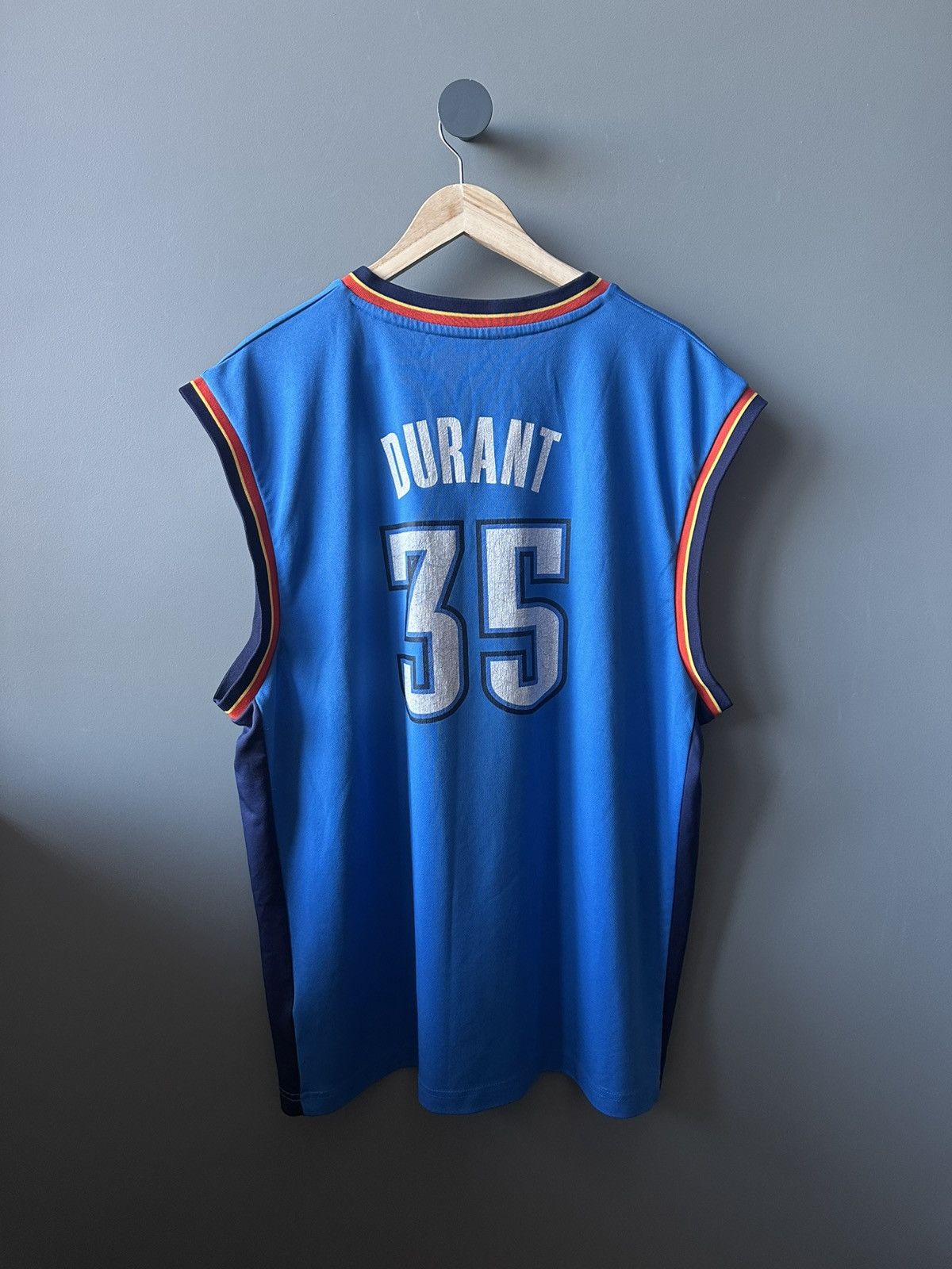 Adidas Adidas NBA Oklahoma Durant Jersey Size US XL / EU 56 / 4 - 6 Thumbnail