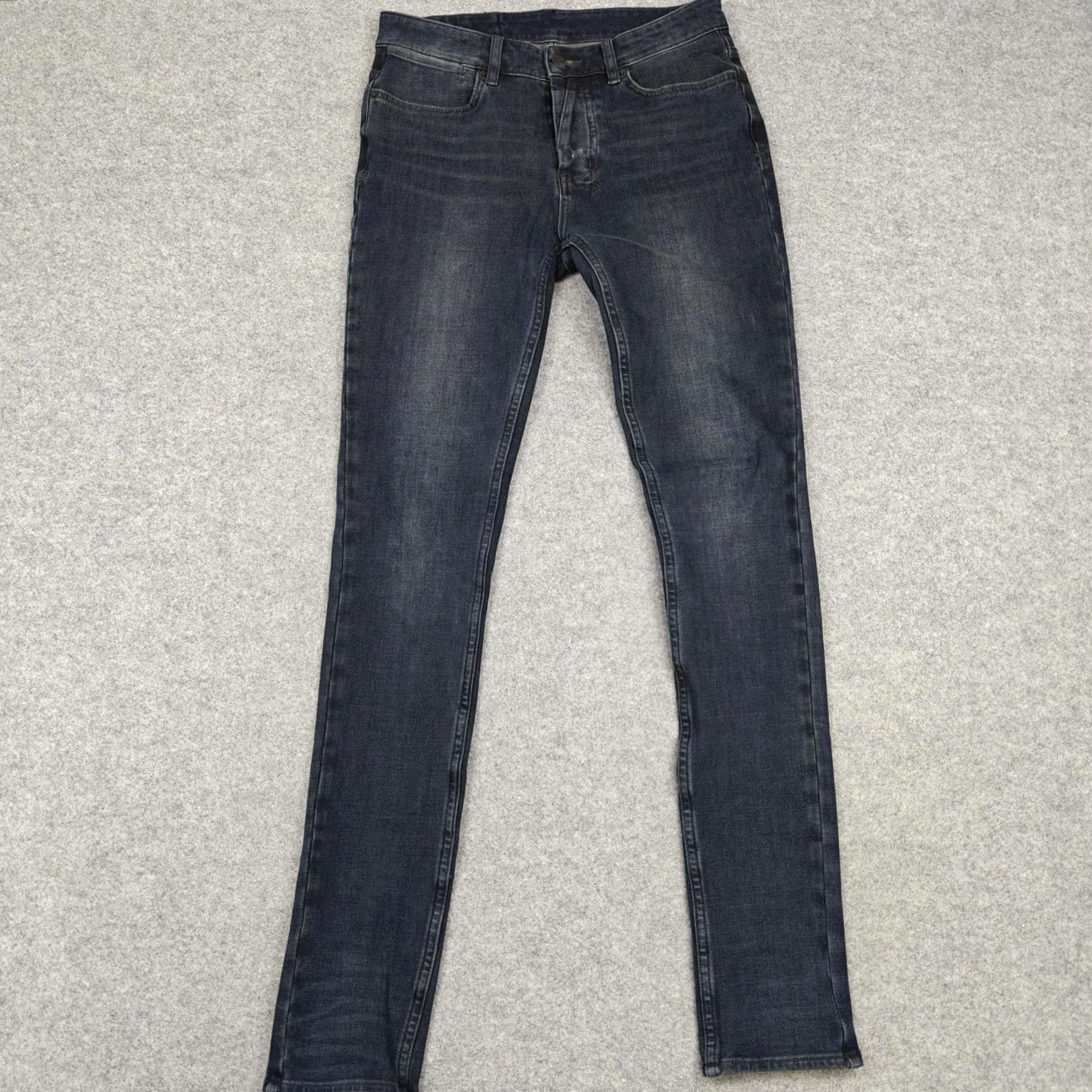 Ksubi Ksubi Jeans Slim 29x32 Denim Blue Dark Wash Van Winkle Nightfall Stretch Pants Men Size US 29 - 6 Thumbnail