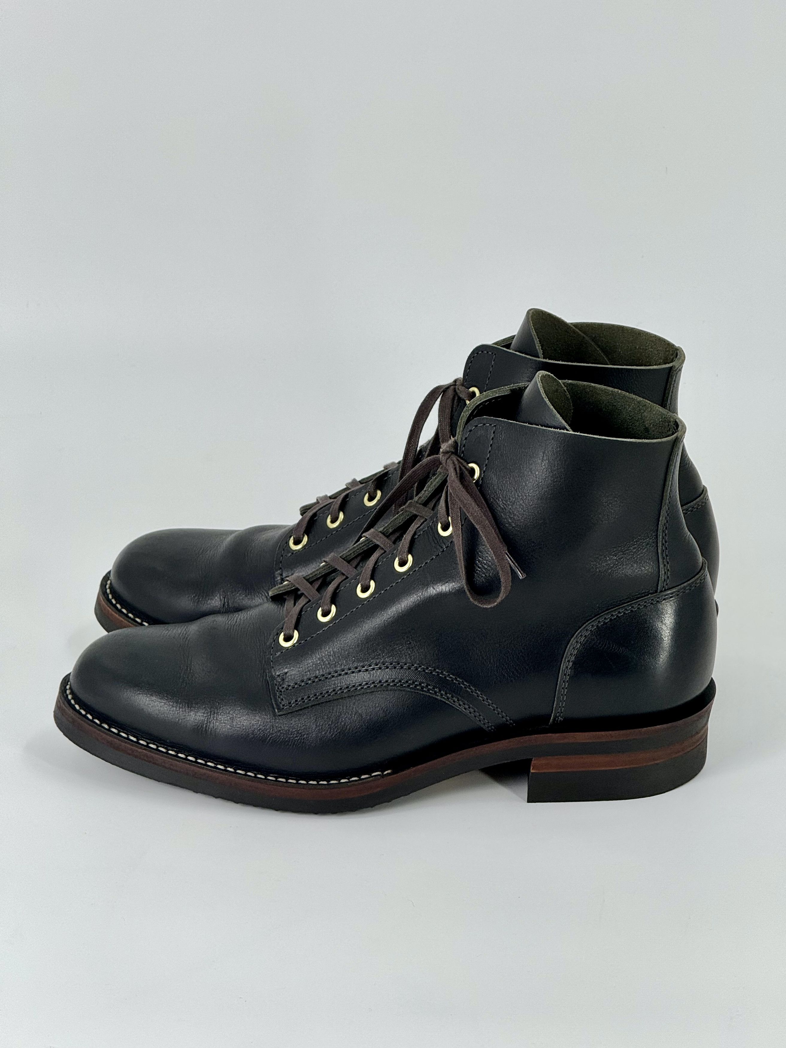 Japanese Brand Jack & White Brothers by White Kloud Black Boots Japan 10 Size US 10 / EU 43 - 2 Thumbnail