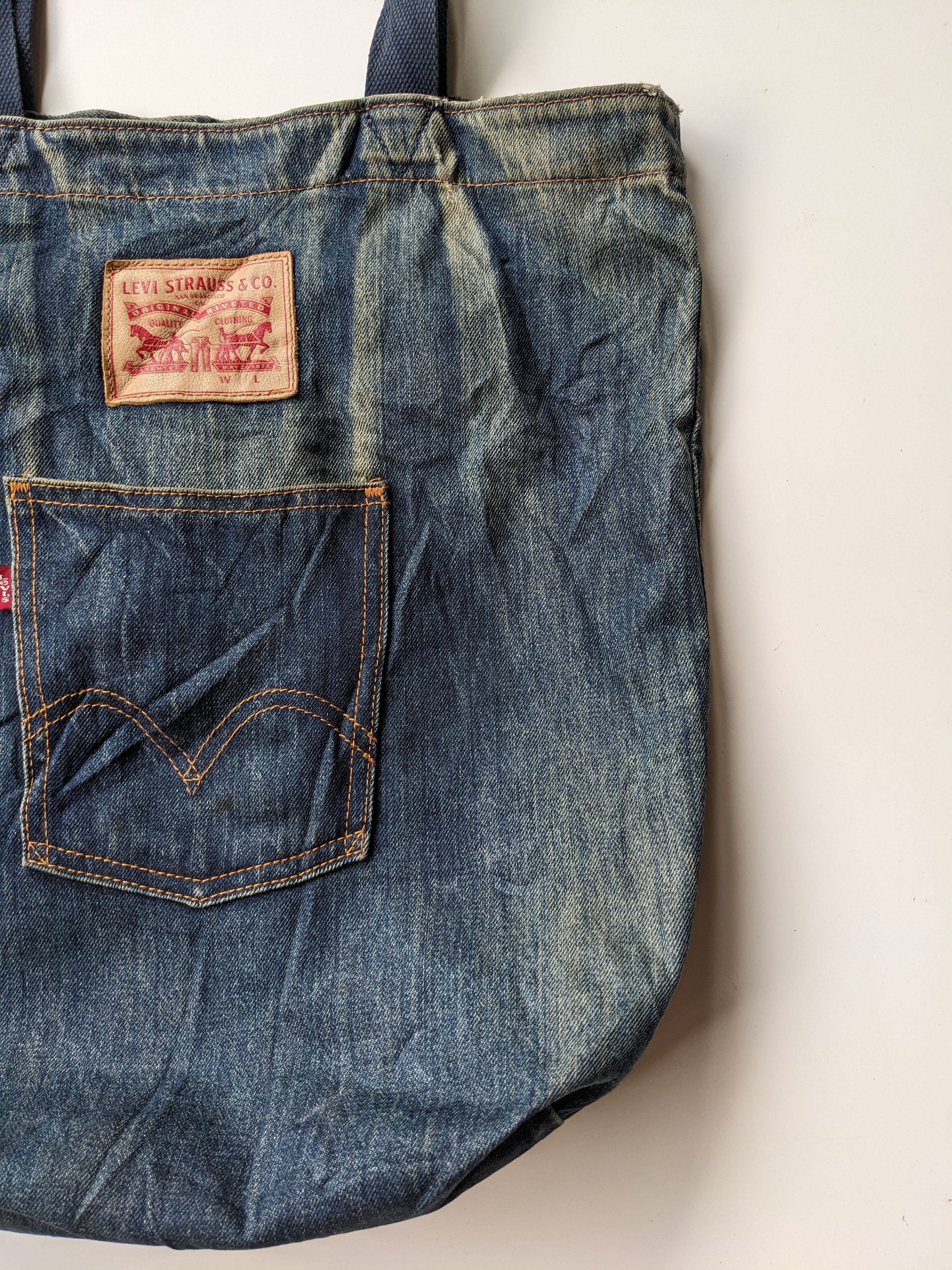 LVC × Levi's × Levi's Vintage Clothing Levi's denim tote bag Size ONE SIZE - 3 Thumbnail