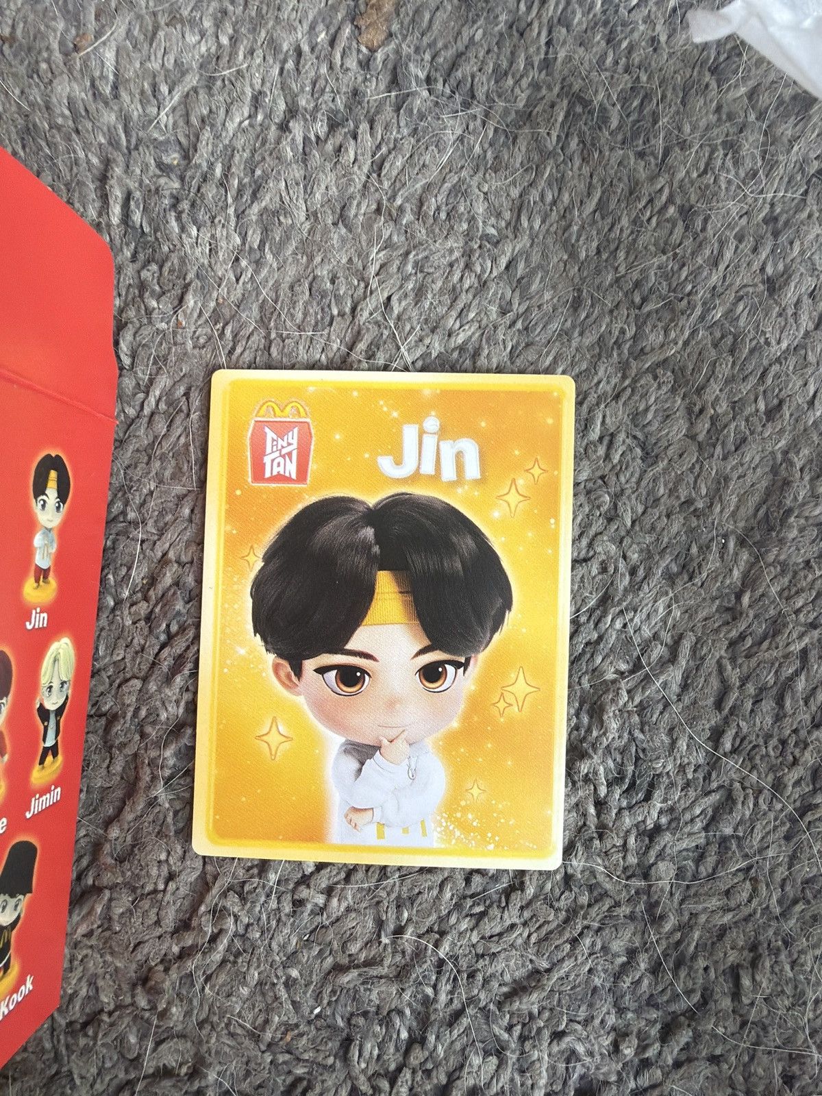 Hypebeast 2025 McDonald’s TinyTAN Jin Figure Size ONE SIZE - 5 Thumbnail