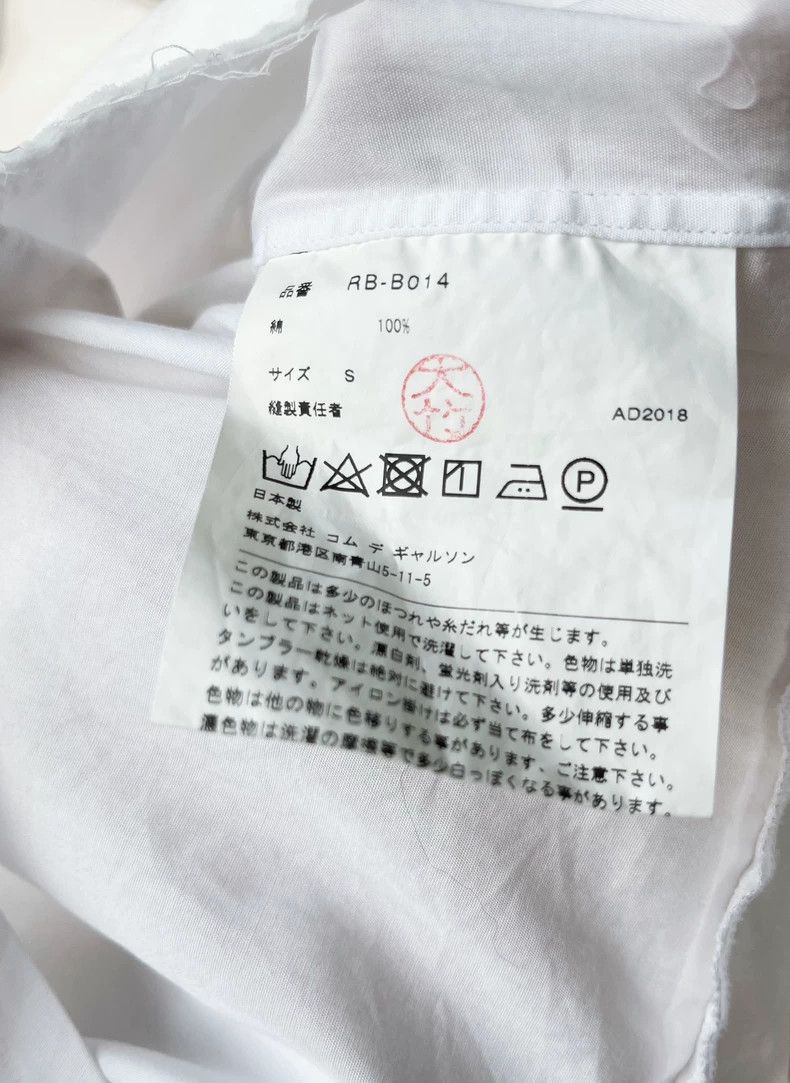 Comme des Garcons Comme Des Garcons Long Sleeve Shirt Gold Ingot Neck Top wi Size S / US 4 / IT 40 - 7 Thumbnail