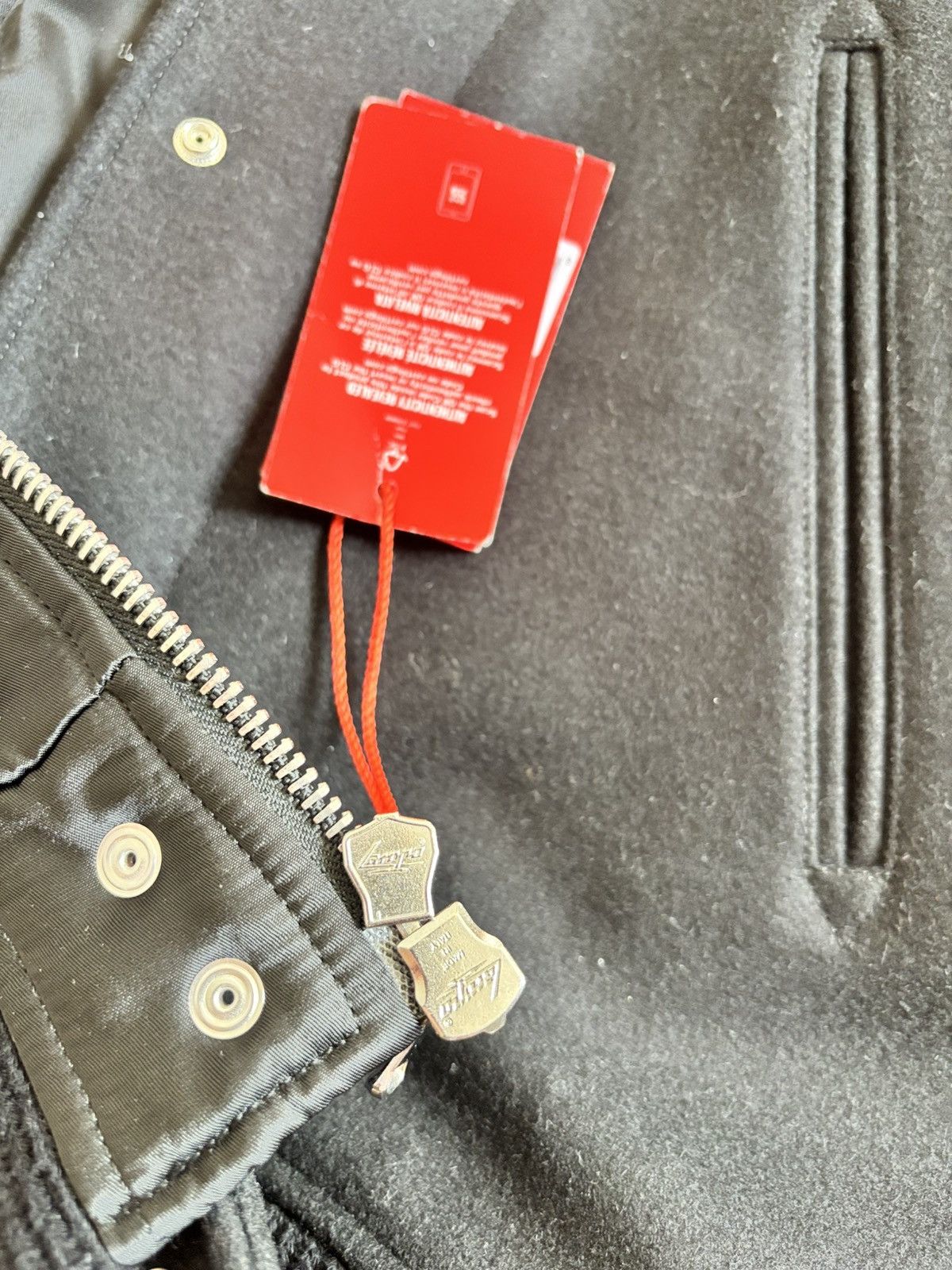 Diesel black gold bomber jacket wool nylon rare