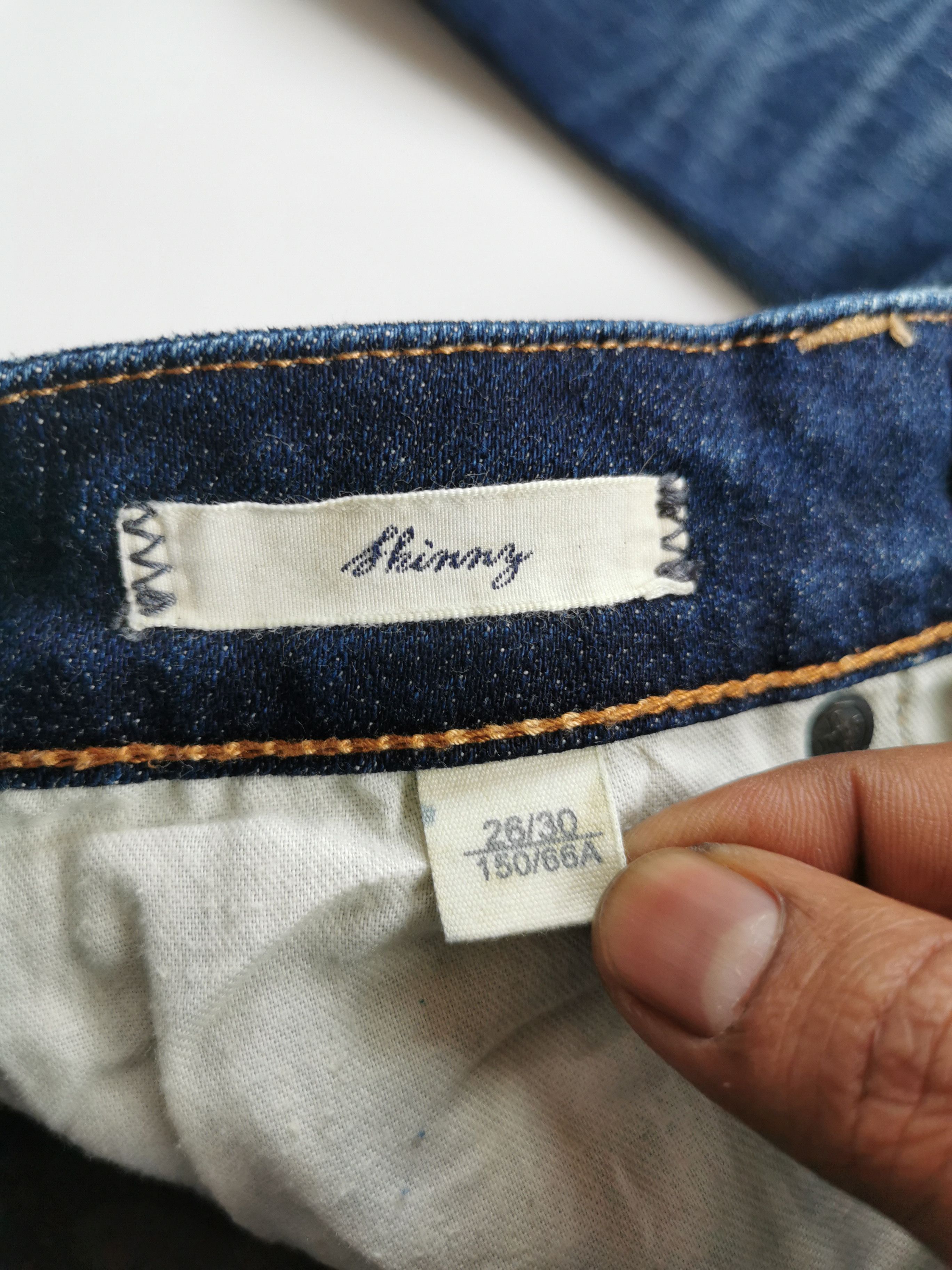 RRL Ralph Lauren Denim Supply Ralph Lauren Ripped Skinny Jeans Size US 27 - 2 Thumbnail