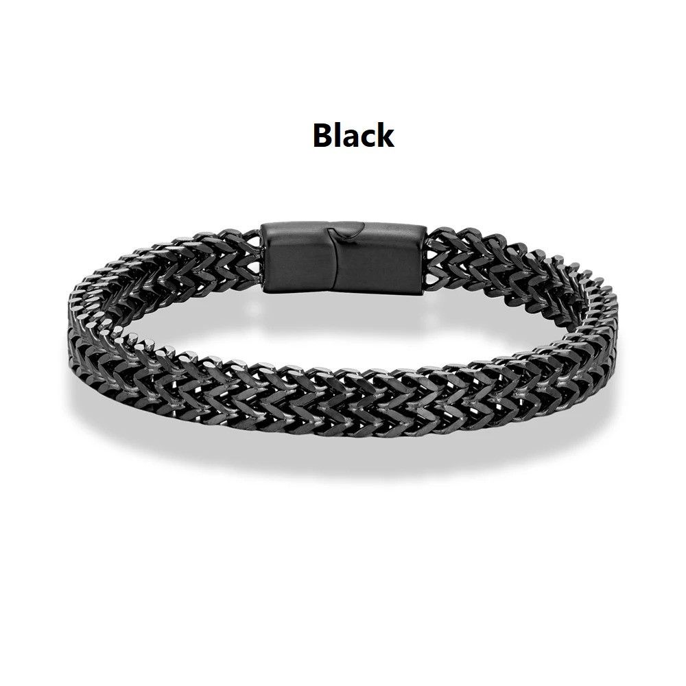 Other 8MM Curb Chain Link Bracelet Stainless Bangles Gift For Him Size ONE SIZE - 11 Thumbnail
