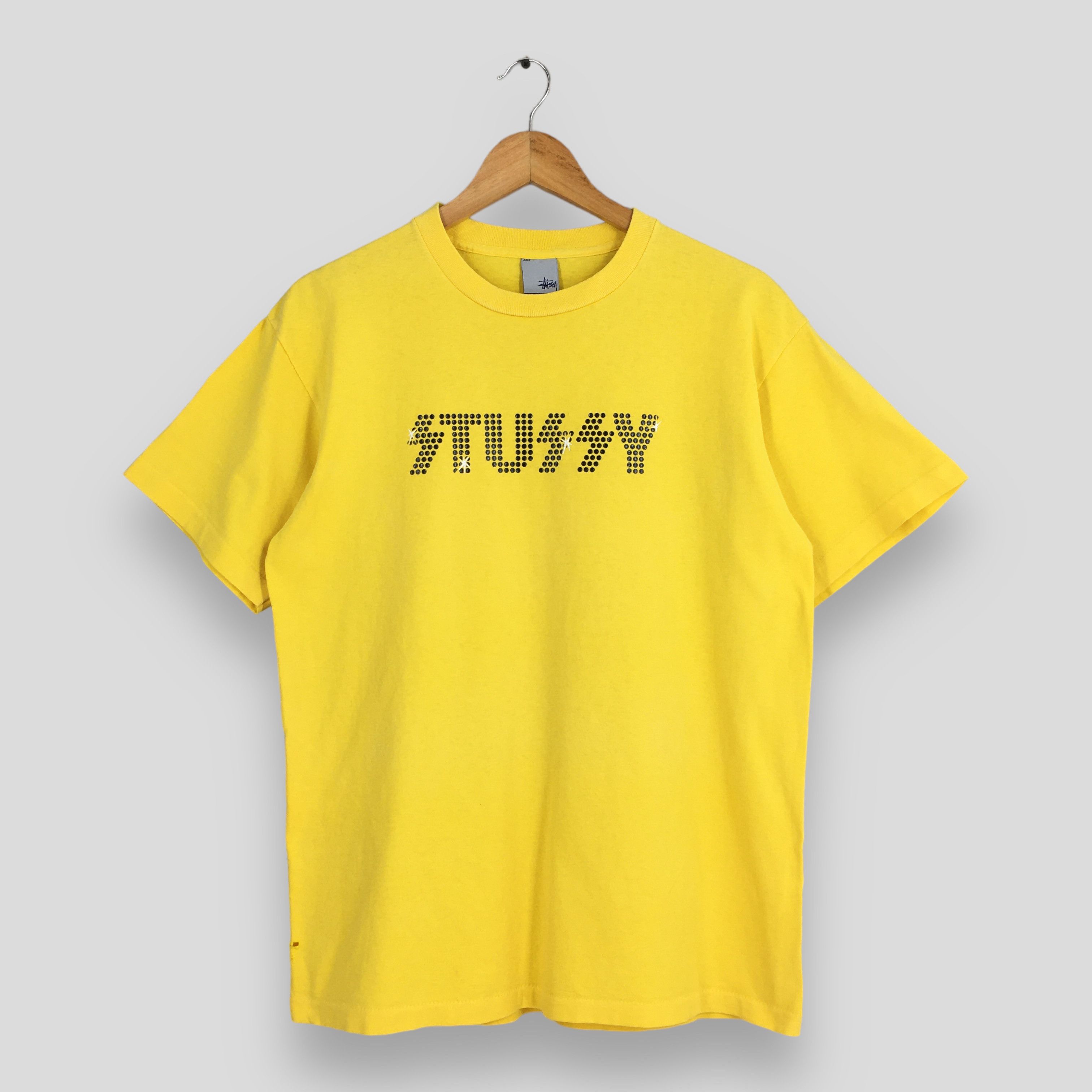 Stussy × Vintage Vintage 90s Stussy Kiss Style Wording Logo T shirt Large Size US L / EU 52-54 / 3 - 1 Thumbnail