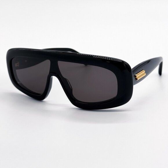 Bottega Veneta NEW BOTTEGA VENETA SUNGLASSES BLACK UNISEX EYEWEAR BOTTEGA V Size ONE SIZE - 3 Thumbnail