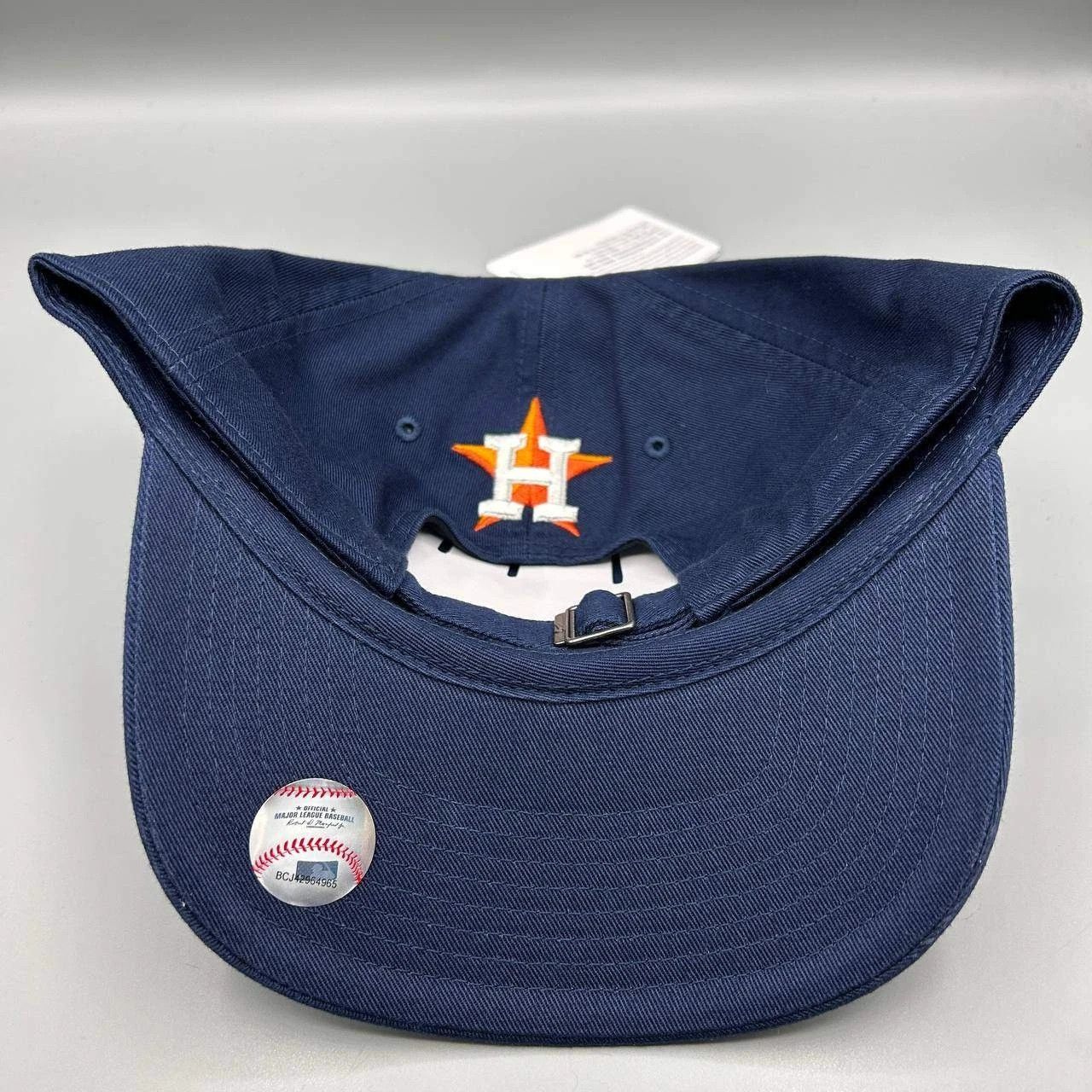 Nike Houston Astros x Nike Club Hat Men M-L Strap Back Cap Cotton Size ONE SIZE - 3 Thumbnail