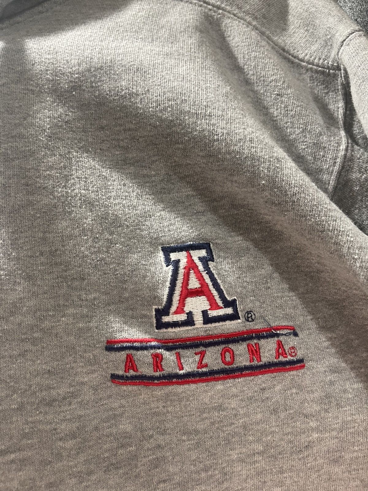 Starter Vintage Starter Arizona Wildcats Full Zip Hoodie Jacket Grey Size US M / EU 48-50 / 2 - 3 Thumbnail