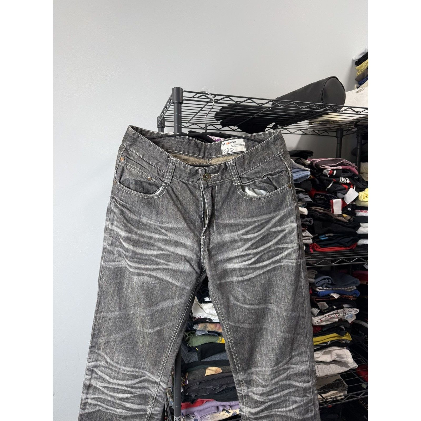 Energie Y2K Vintage Energie Wash Denim Pants Miss Sixty Size US 30 / EU 46 - 3 Thumbnail