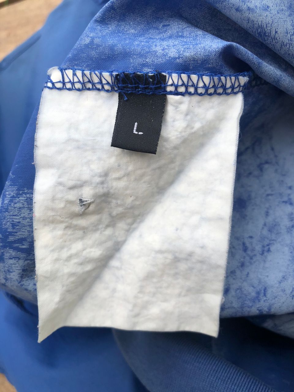 Comme des Garcons PLAY Vintage CDG Comme des Garcons Play Nylon Jacket Distressed Size US S / EU 44-46 / 1 - 4 Thumbnail