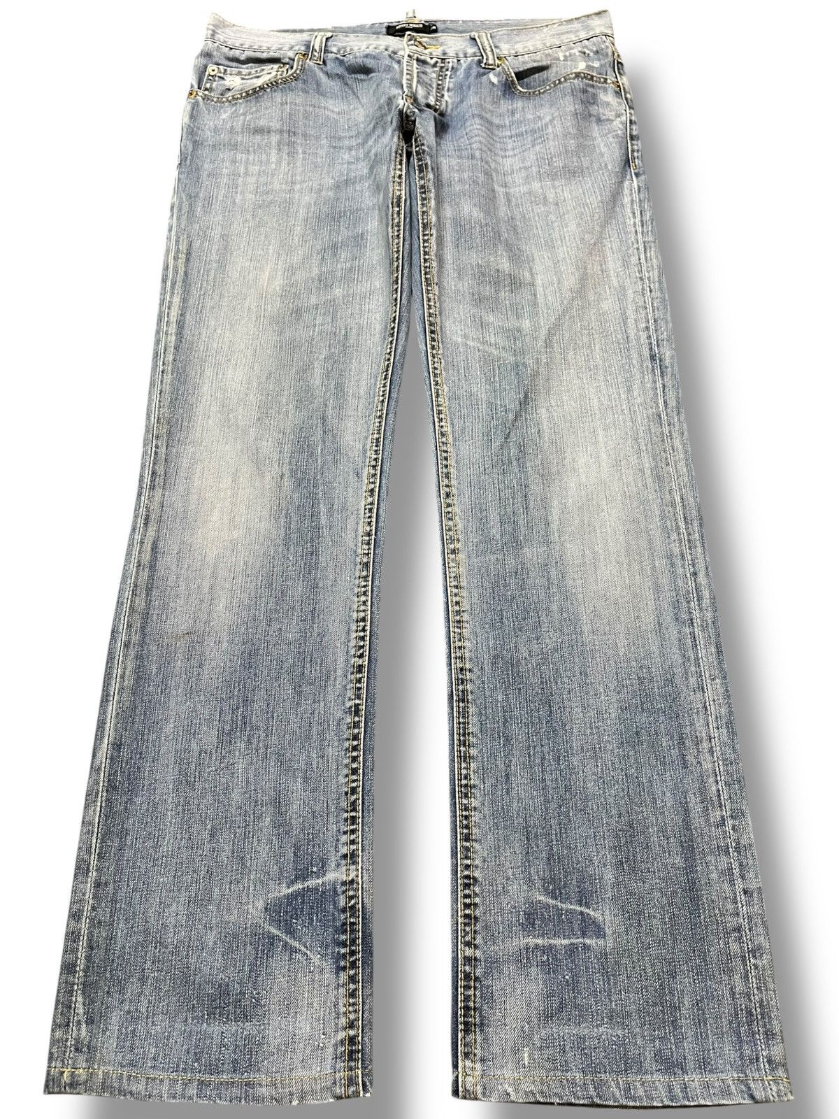 Antony Morato Vintage Anthony Morato Faded Grunge Denim Size US 34 / EU 50 - 1 Thumbnail