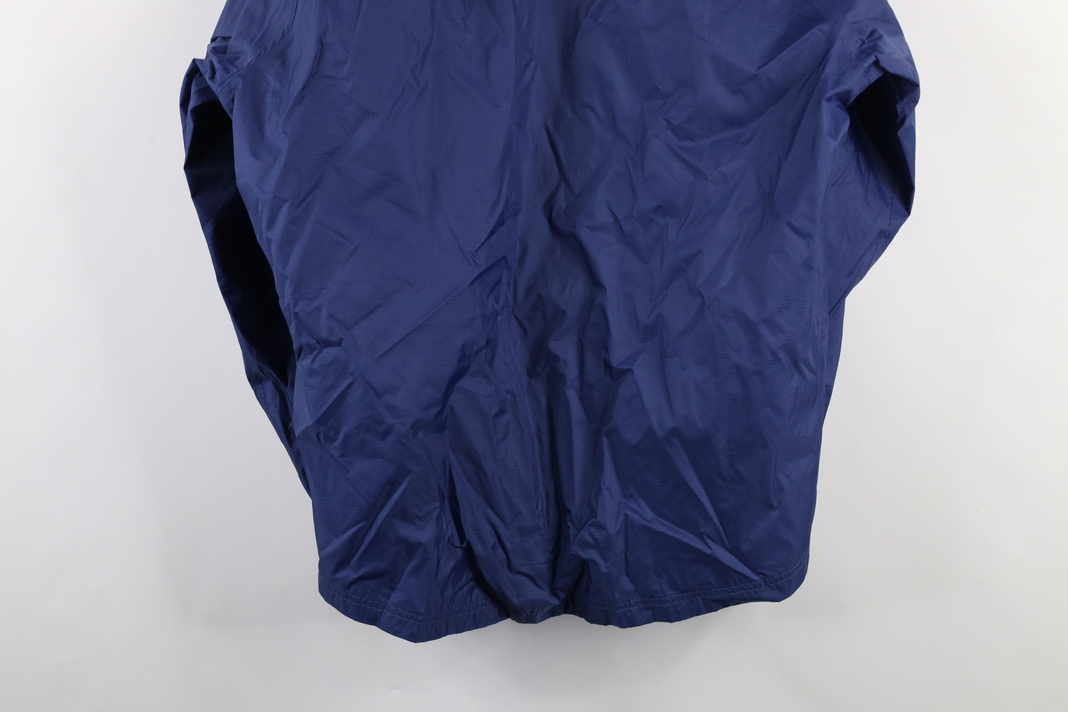 L.L. Bean × Vintage Vintage LL Bean Ripstop Hooded Windbreaker Rain Jacket Blue Size US L / EU 52-54 / 3 - 16 Thumbnail