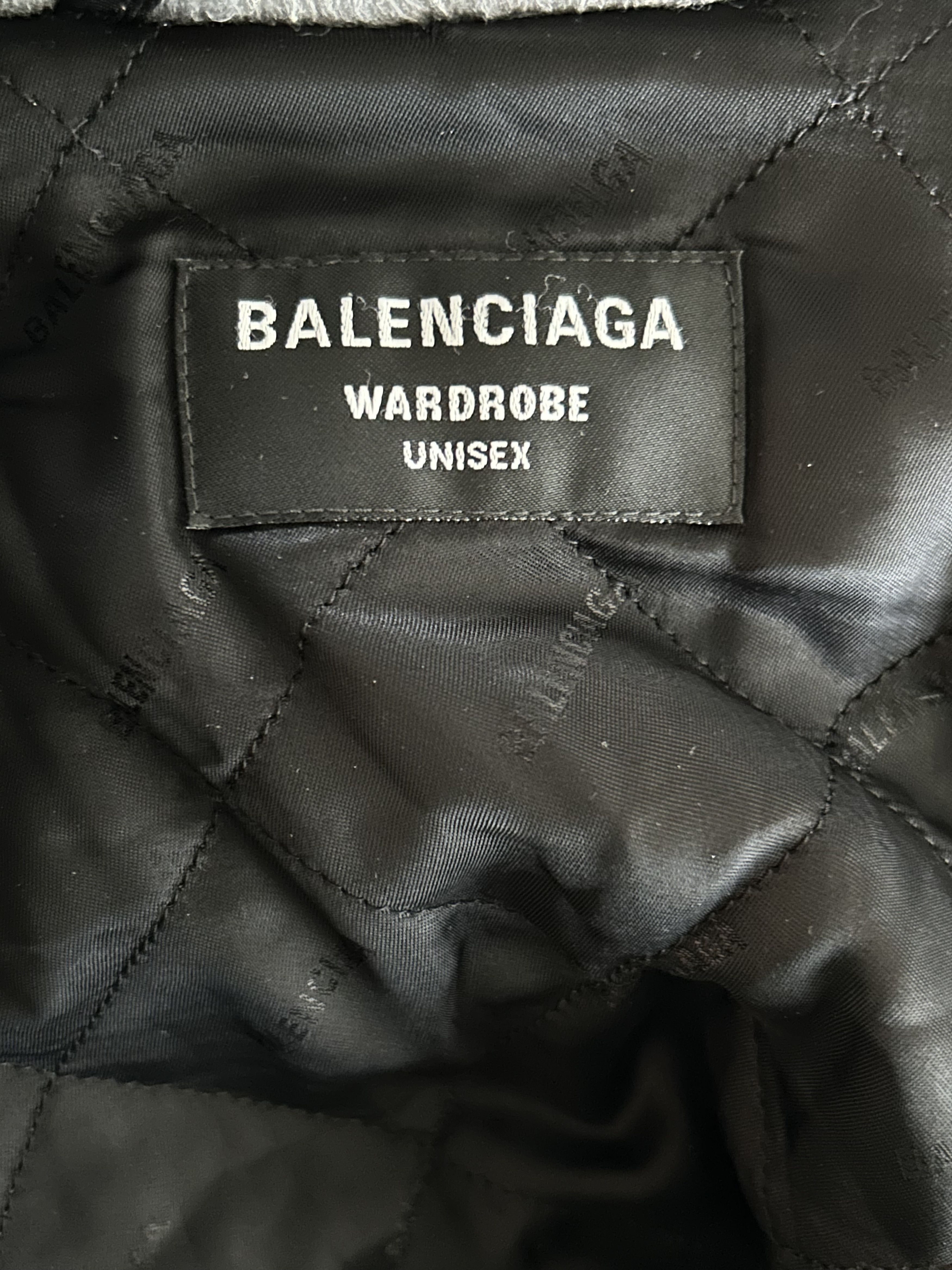 Balenciaga Balenciaga White Camouflage Quilted Fleece Jacket Size US XXL / EU 58 / 5 - 3 Thumbnail