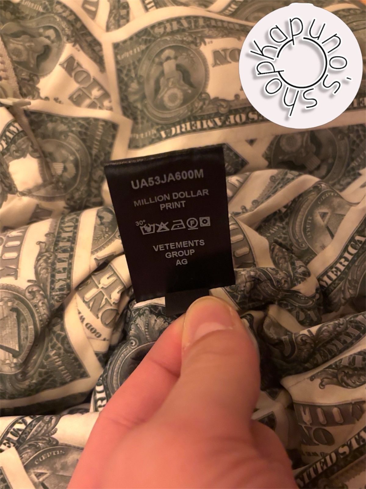 Vetements Vetements Million Dollar Puffer Jacket Size US S / EU 44-46 / 1 - 11 Thumbnail
