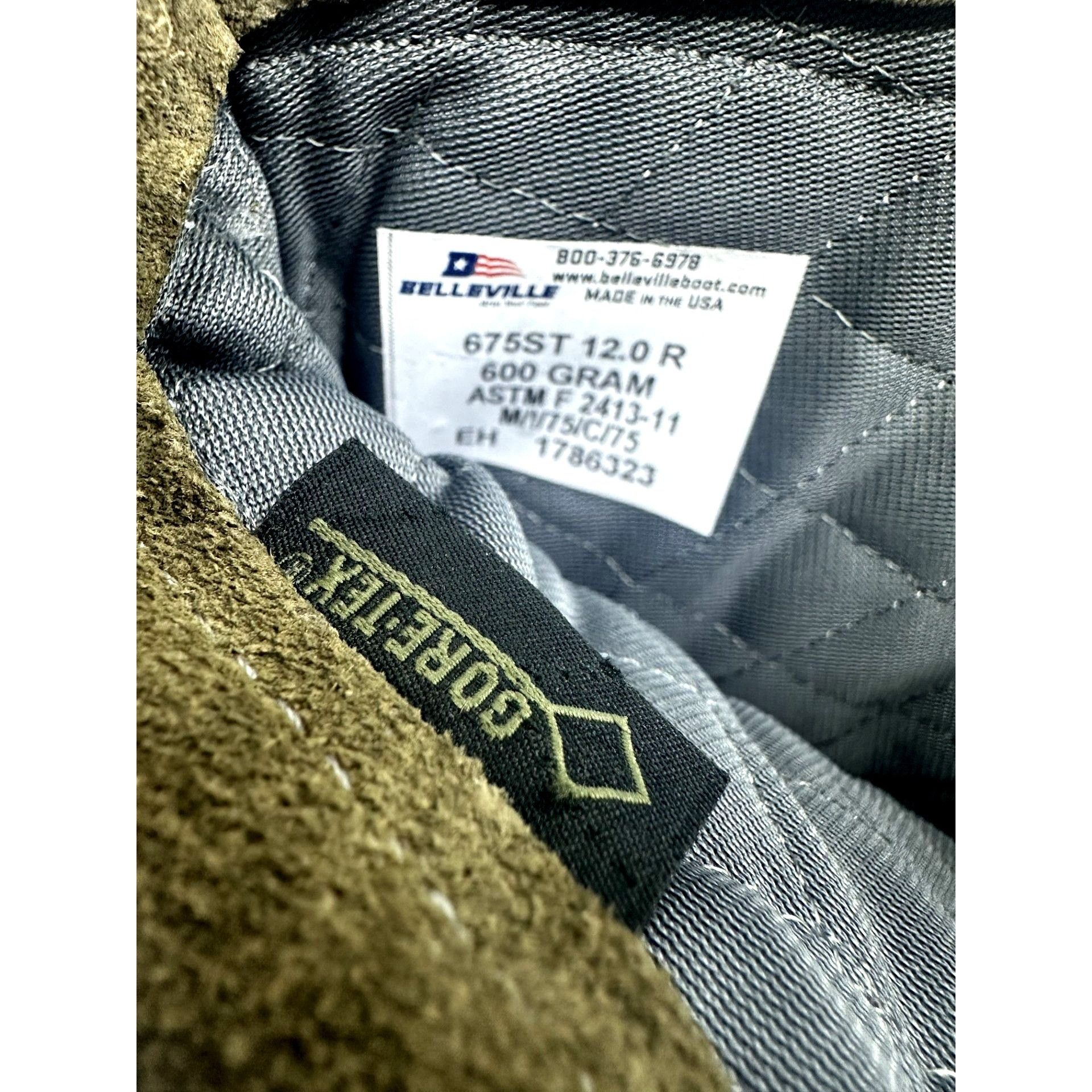 Belleville BELLEVILLE 675 ST Men's 12.0R Boots USAF Cold Weather Steel Size US 12 / EU 45 - 4 Thumbnail