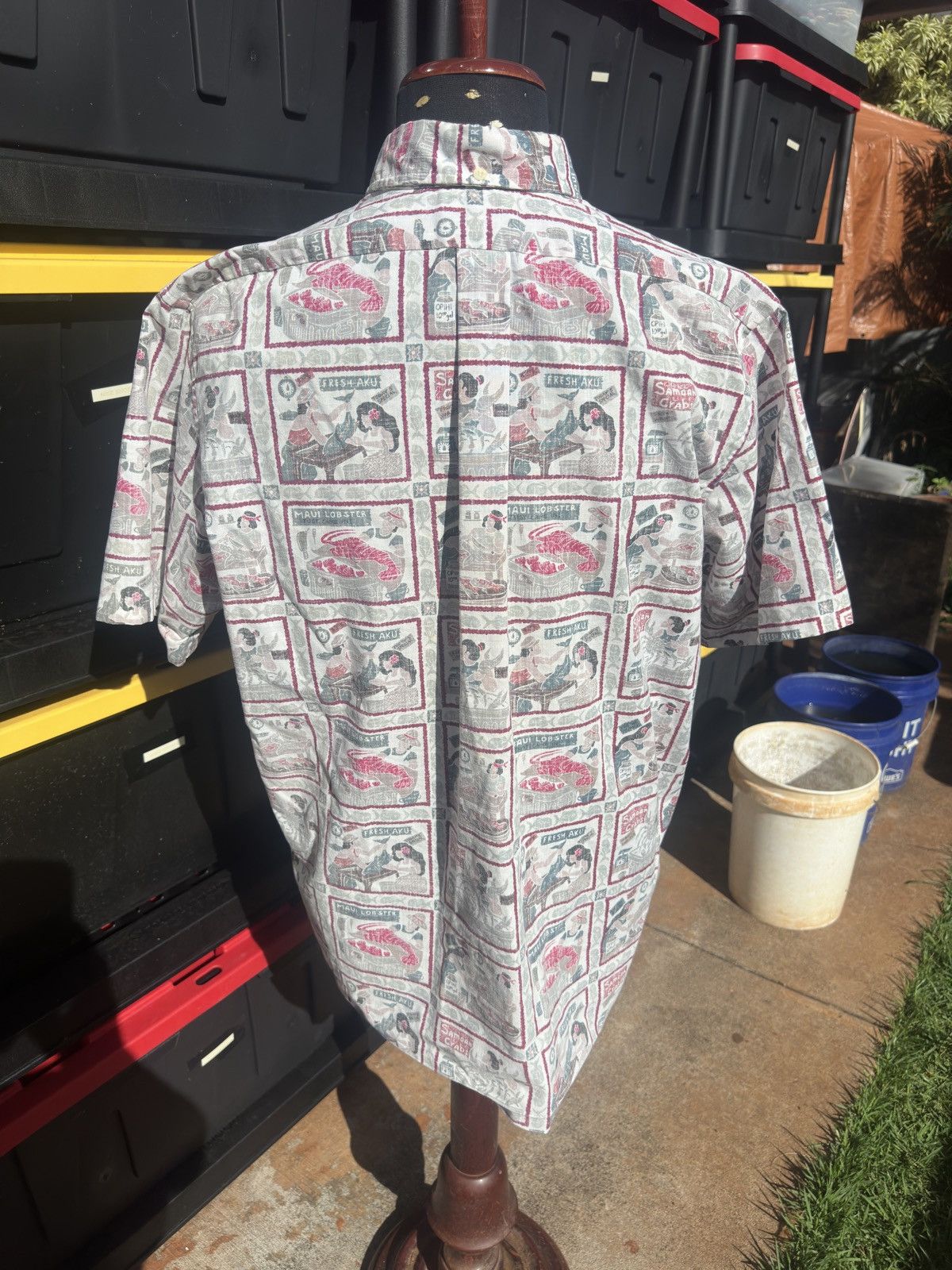 Reyn Spooner RARE VTG Reyn Spooner Dietrich Varez XL Maui Lobster Size US XL / EU 56 / 4 - 2 Thumbnail