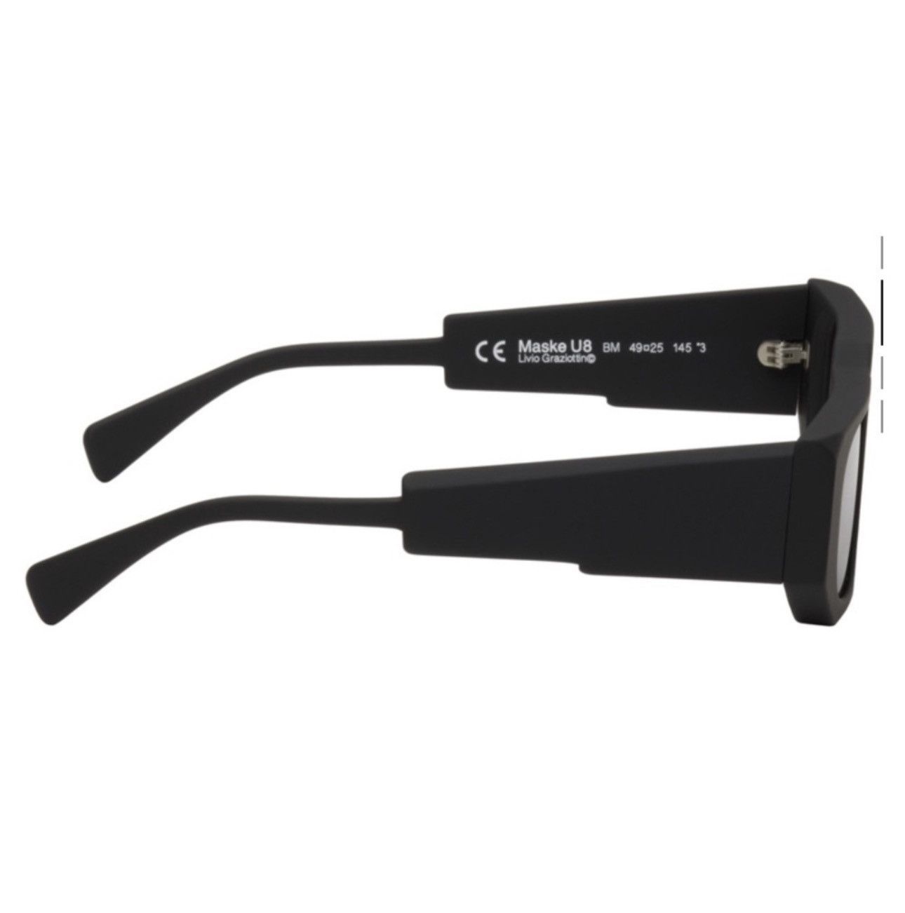 Kuboraum Kuboraum black u8 sunglasses OS UNI​​​​ Size ONE SIZE - 2 Thumbnail