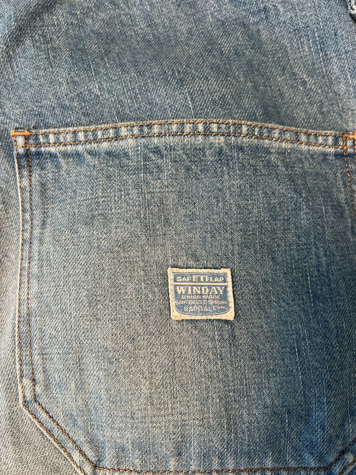 Kapital Kapital Double Knee Studded Jean Shorts Indigo Size US 36 / EU 52 - 4 Thumbnail