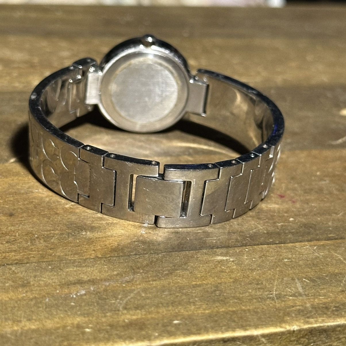 Coach Coach Mercer silver tone etched logo band watch Size ONE SIZE - 10 Thumbnail