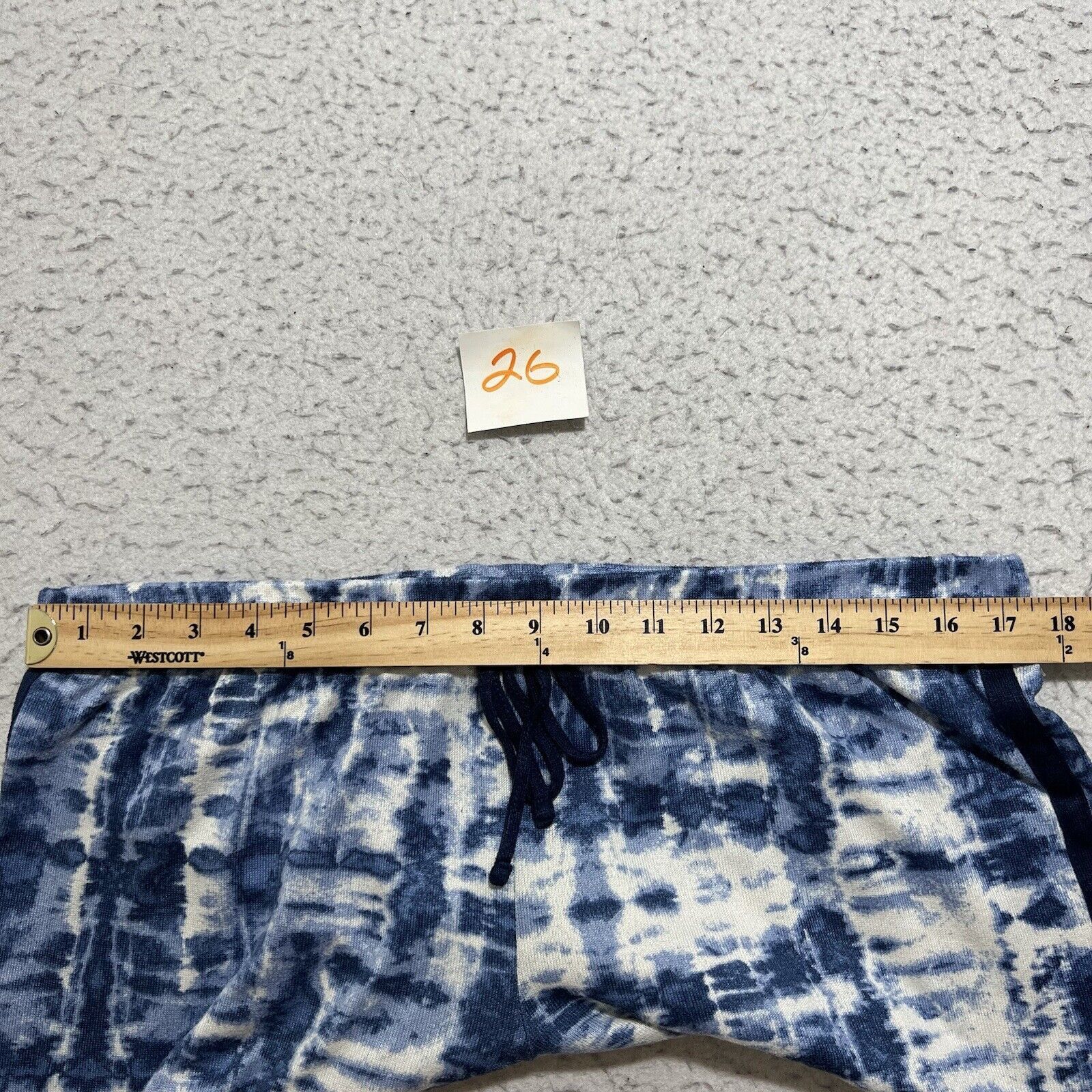 Lucky Brand Lucky Brand Sleep Shorts Light Blue Tie Dye Loungewear Size 34" / US 12 / IT 48 - 8 Thumbnail