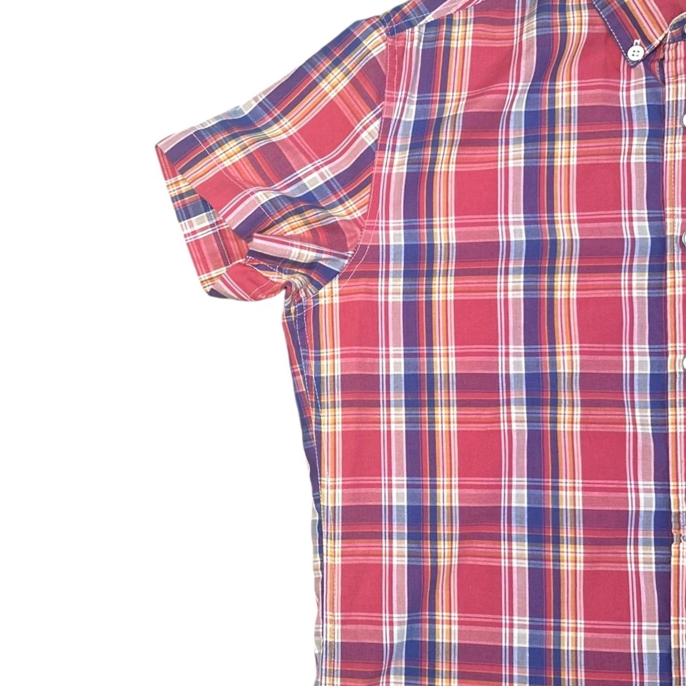 Vintage Adam Levine Mens Medium Button-Down Shirt Red Size US M / EU 48-50 / 2 - 3 Thumbnail