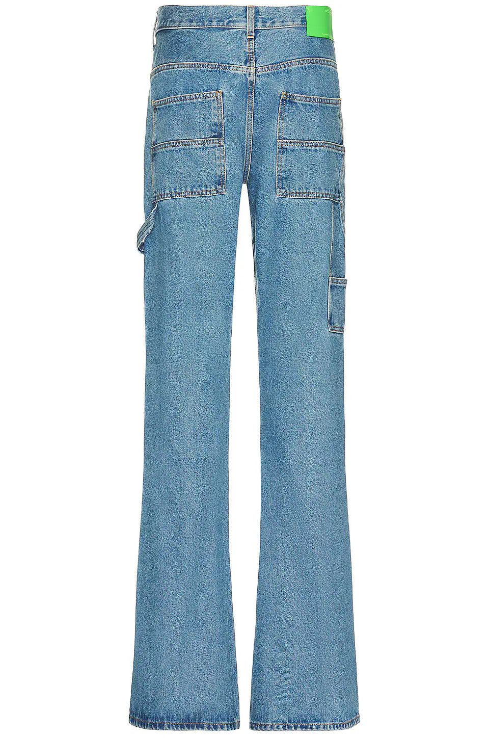 Off-White o1y0225 Denim Pant in Blue Size US 31 - 2 Thumbnail