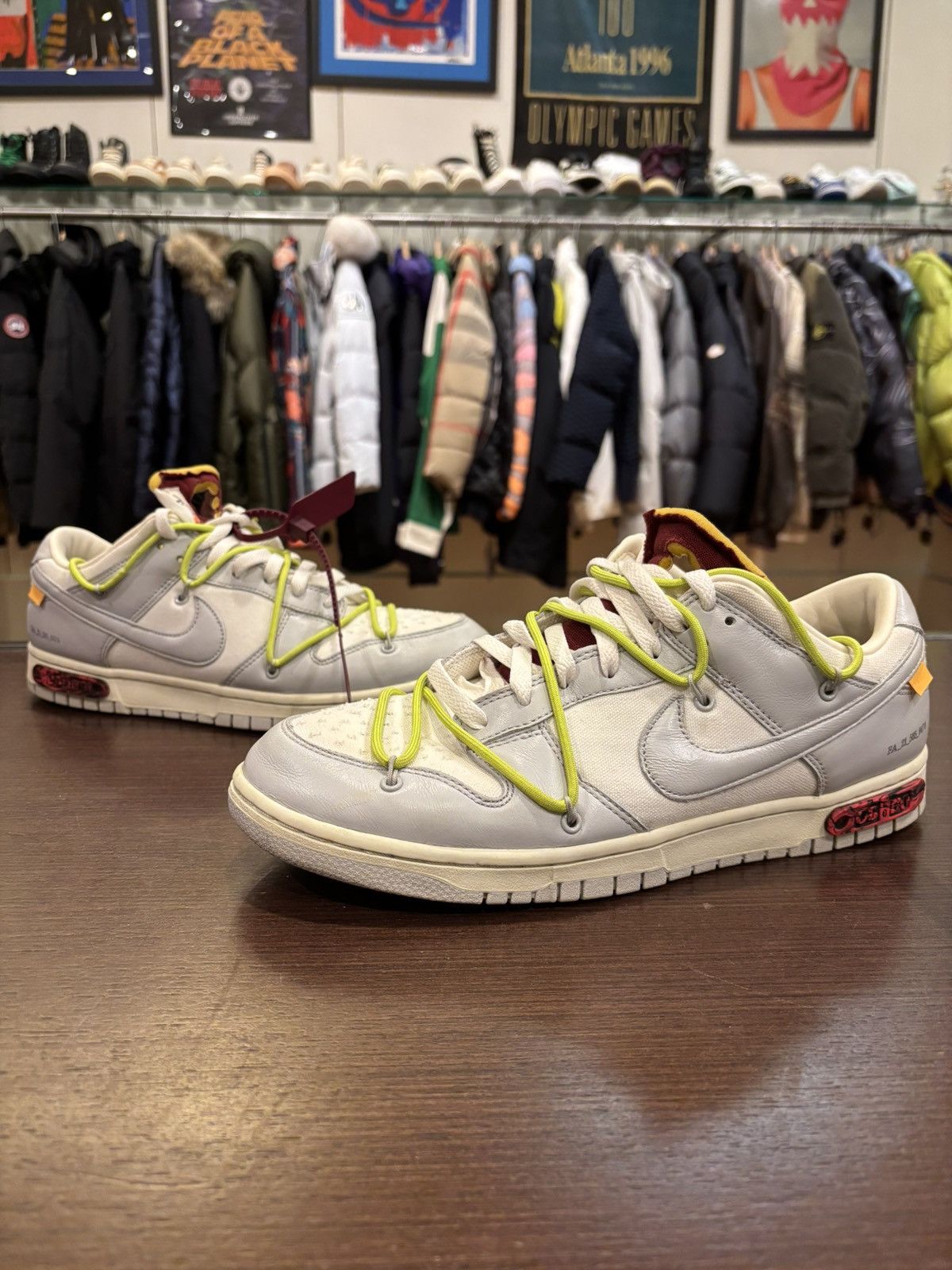 Nike × Off-White Nike X Off-White Dunk Low ‘Lot 8’ Size US 11 / EU 44 - 1 Thumbnail