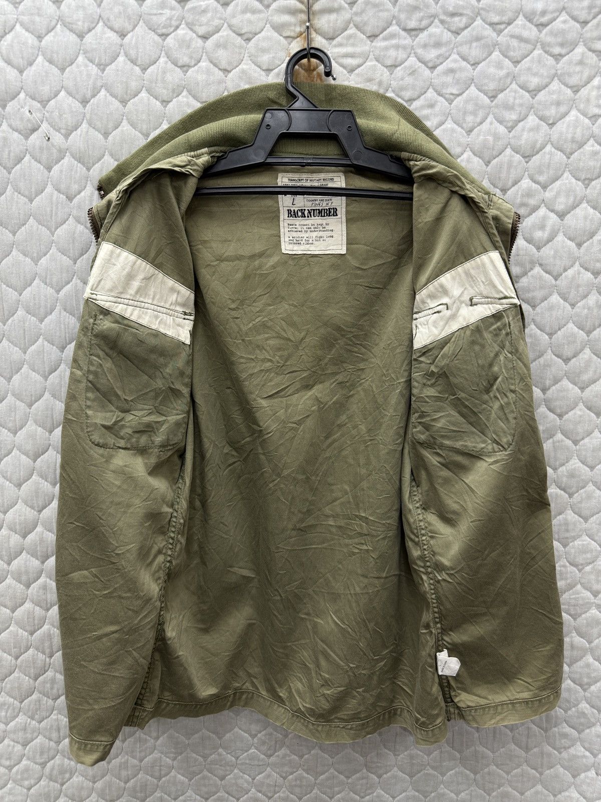 Japanese Brand 🔥🔥🔥ARCHIVE VINTAGE BACK NUMBER MILITARY JACKET Size US M / EU 48-50 / 2 - 7 Thumbnail