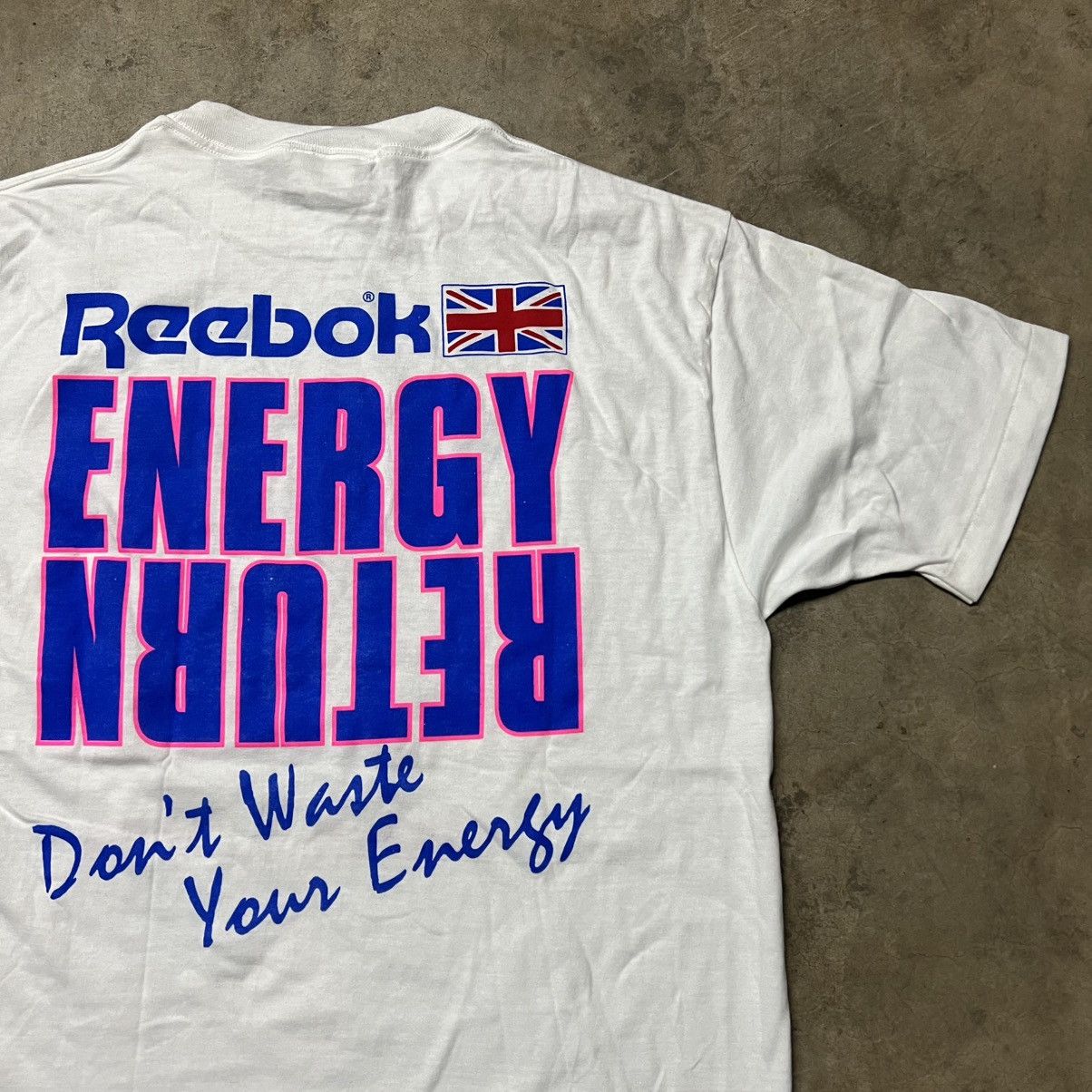 Reebok × Vintage Vintage 1989 Reebok LA Marathon 🇺🇸 Single Stitched T-Shirt Size US XL / EU 56 / 4 - 5 Thumbnail