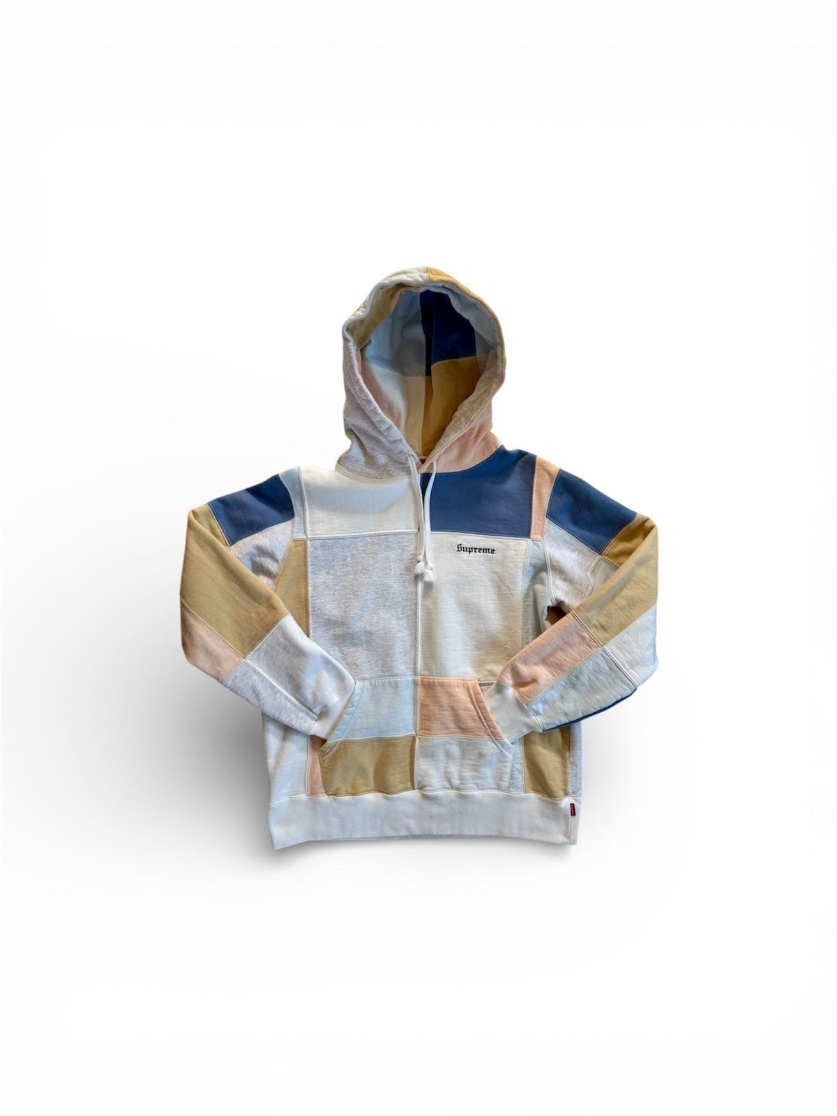 Supreme Supreme Hoodie Patchwork FW17 Pullover Sweatshirt Sz Small Size US S / EU 44-46 / 1 - 9 Thumbnail