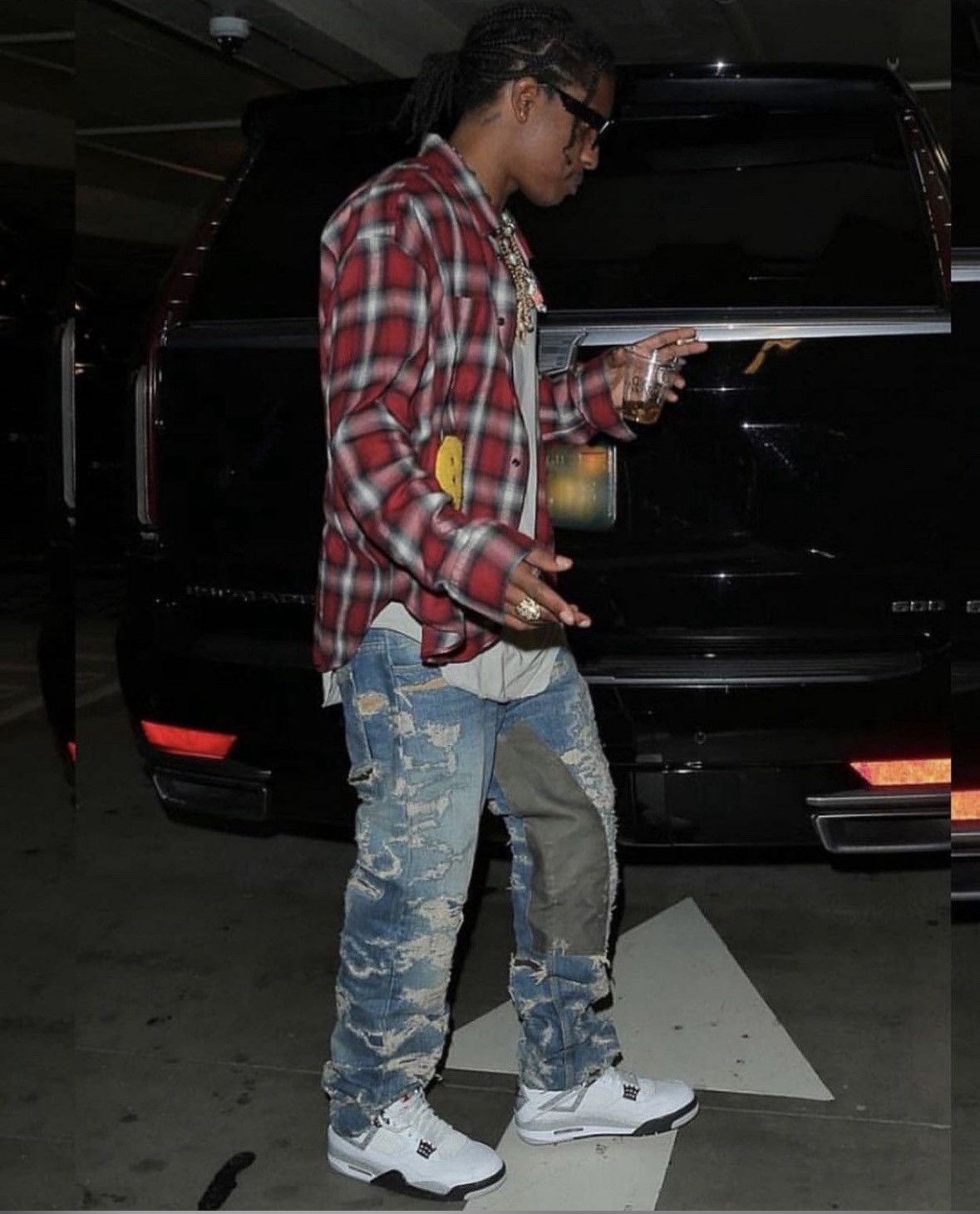 Givenchy Givenchy Moleskin Boro Denim Size US 33 - 24 Thumbnail