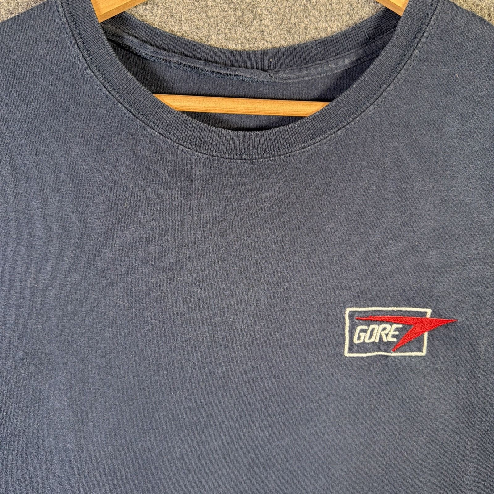 Vintage Vintage Goretex Shirt Mens XL Navy 90s USA Hiking Nature Size US XL / EU 56 / 4 - 3 Thumbnail