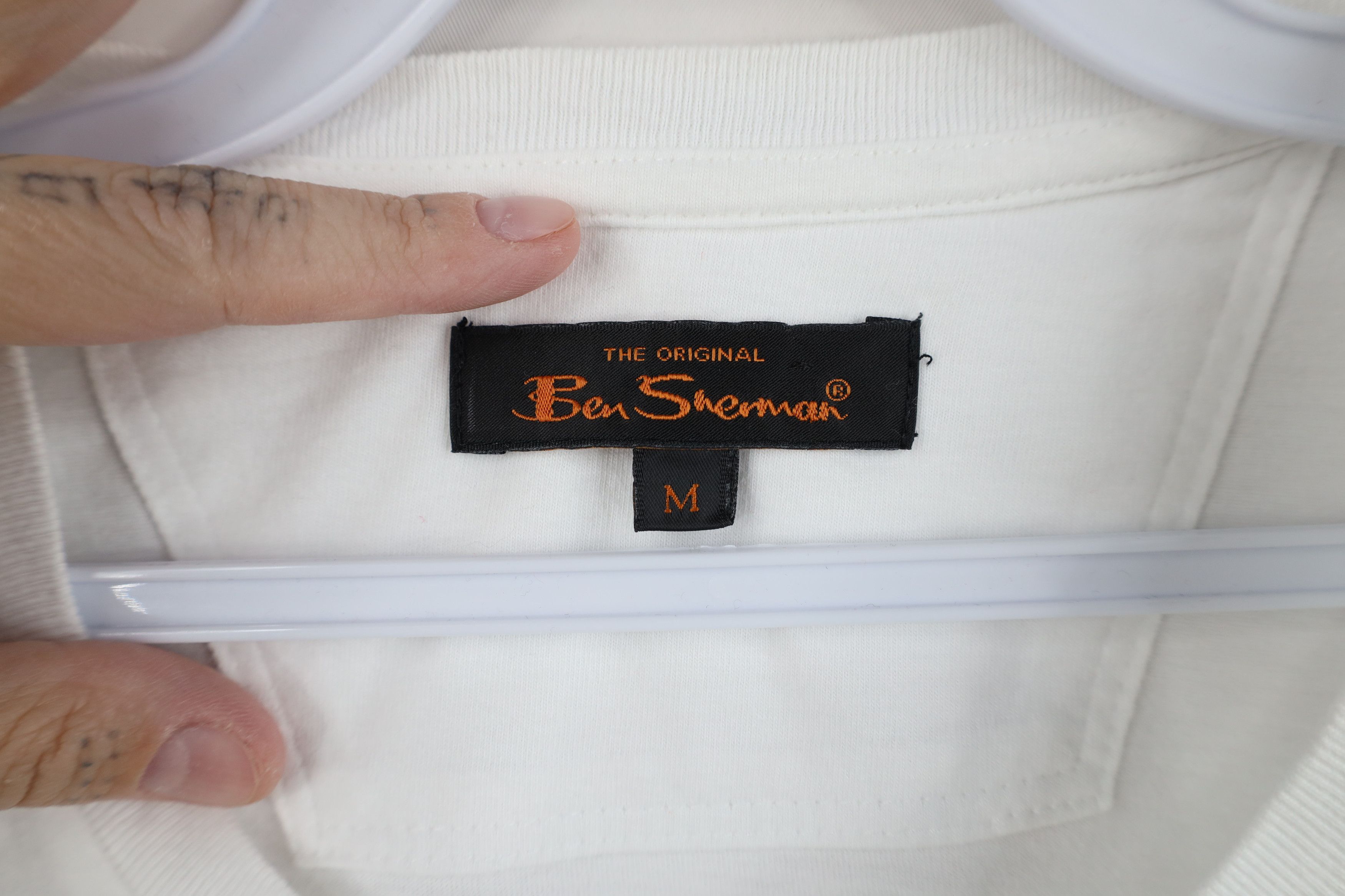 Ben Sherman Ben Sherman Football Futbol England Till I Die T-Shirt White Size US M / EU 48-50 / 2 - 7 Thumbnail