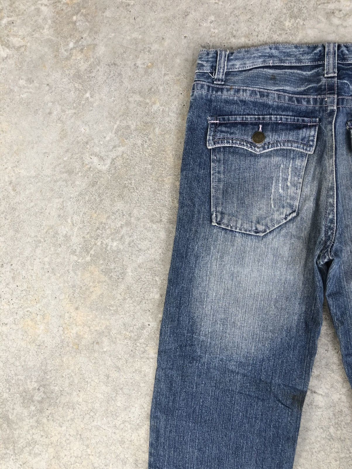 Japanese Brand Japanese Buden Skeleton Distressed Jeans Size US 34 / EU 50 - 9 Thumbnail