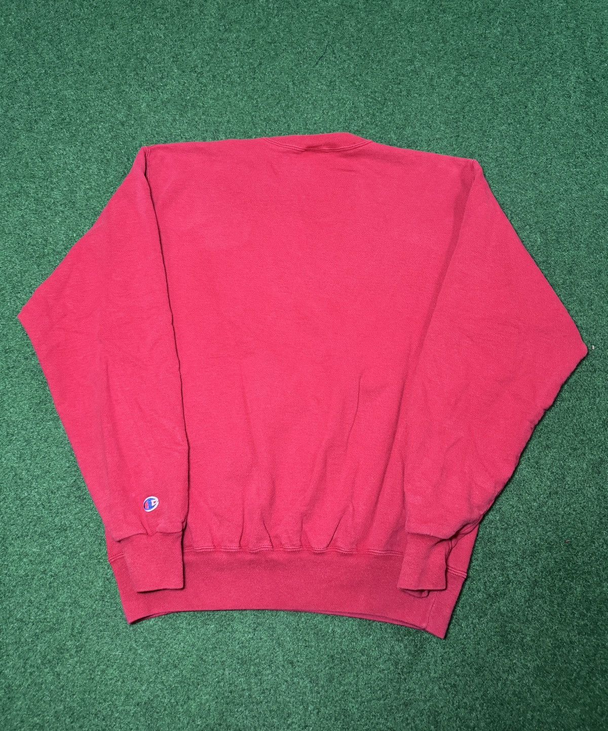 Champion Vintage 90s Champion Red Large Retro Hip Hop Sweatshirt Size US L / EU 52-54 / 3 - 4 Thumbnail