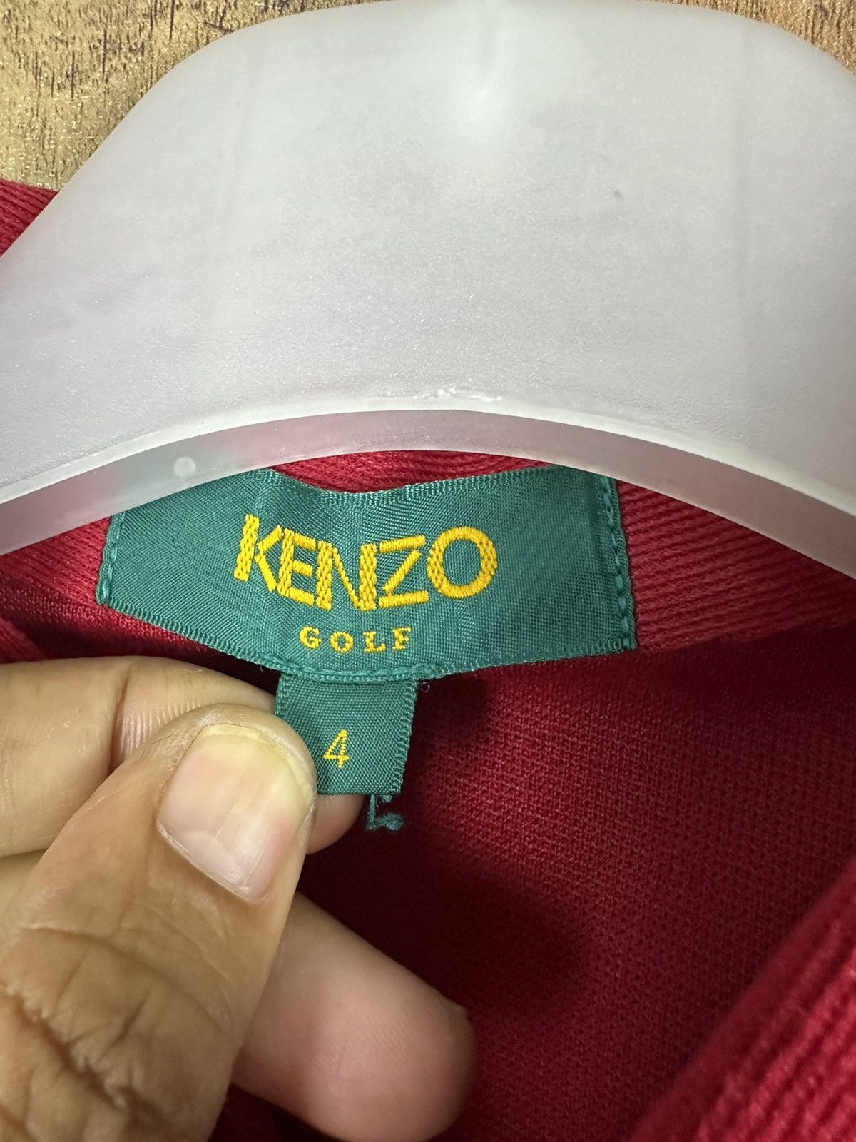 Designer × Kenzo × Vintage Vintage Kenzo Golf Half Zipper Polo Shirt A295 Size US M / EU 48-50 / 2 - 8 Thumbnail